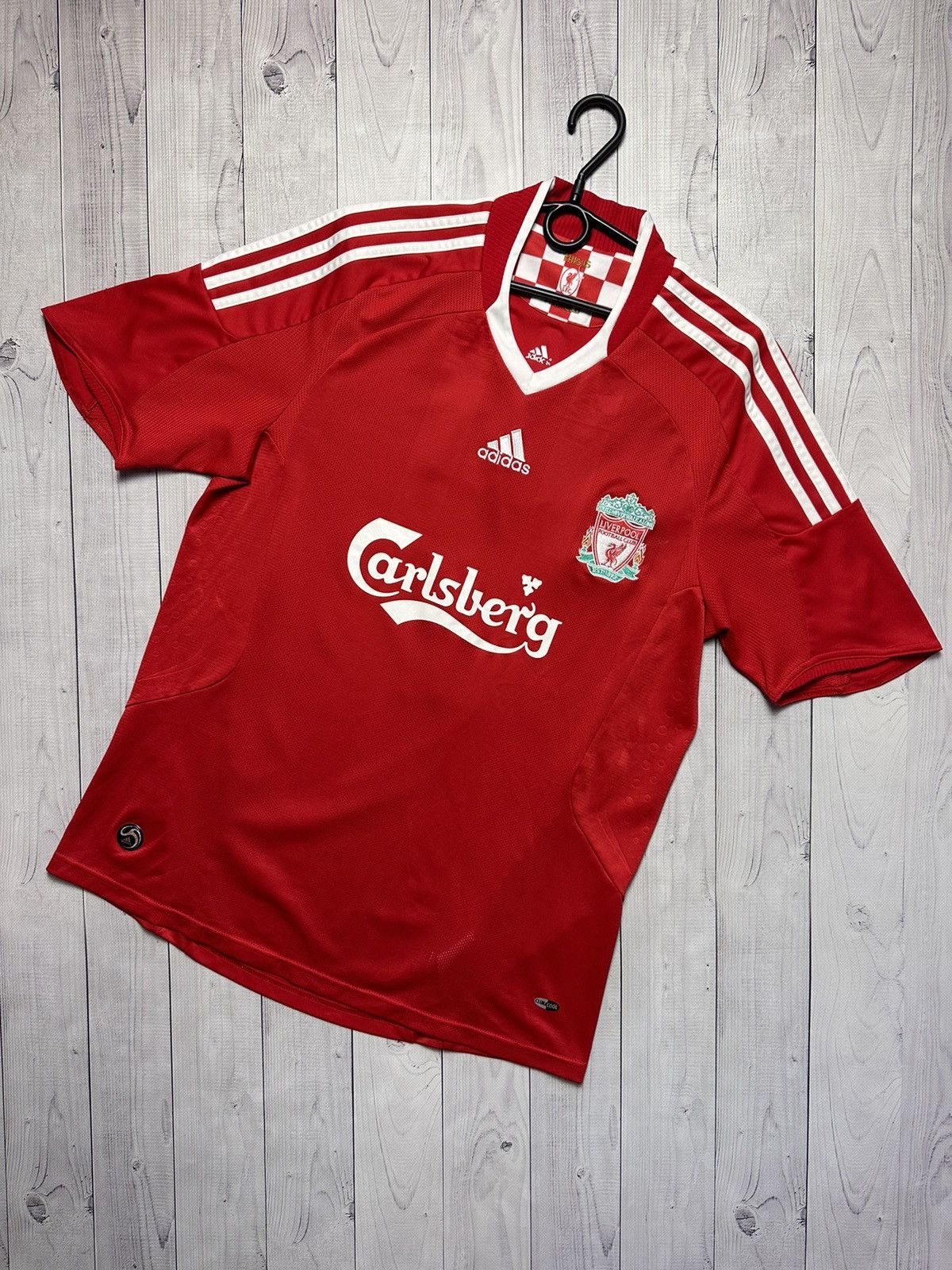 Adidas × Vintage Vintage adidas Liverpool soccer jersey 7 Keane rare size M Size US M / EU 48-50 / 2 - 2 Thumbnail