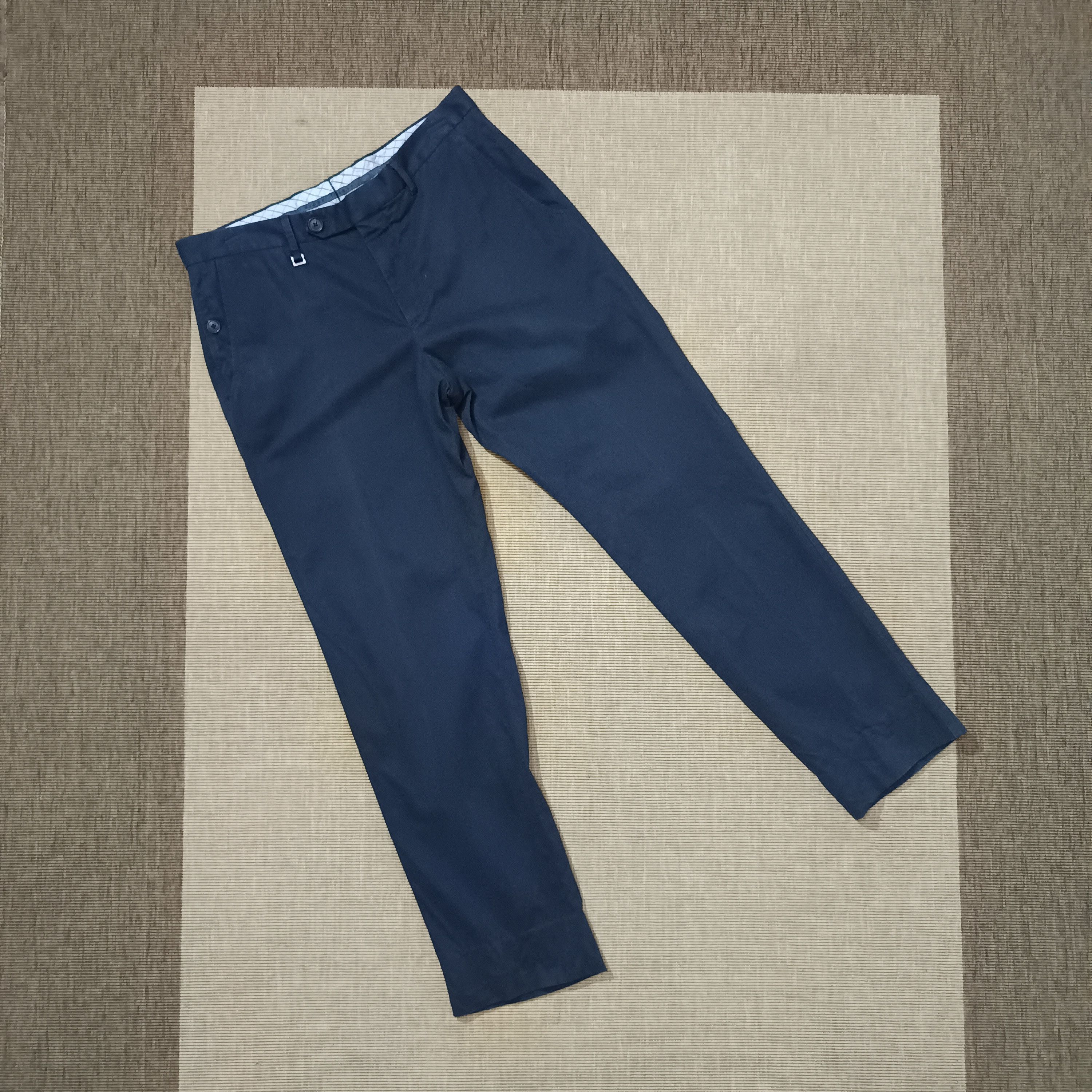 Ermenegildo Zegna Black Trousers