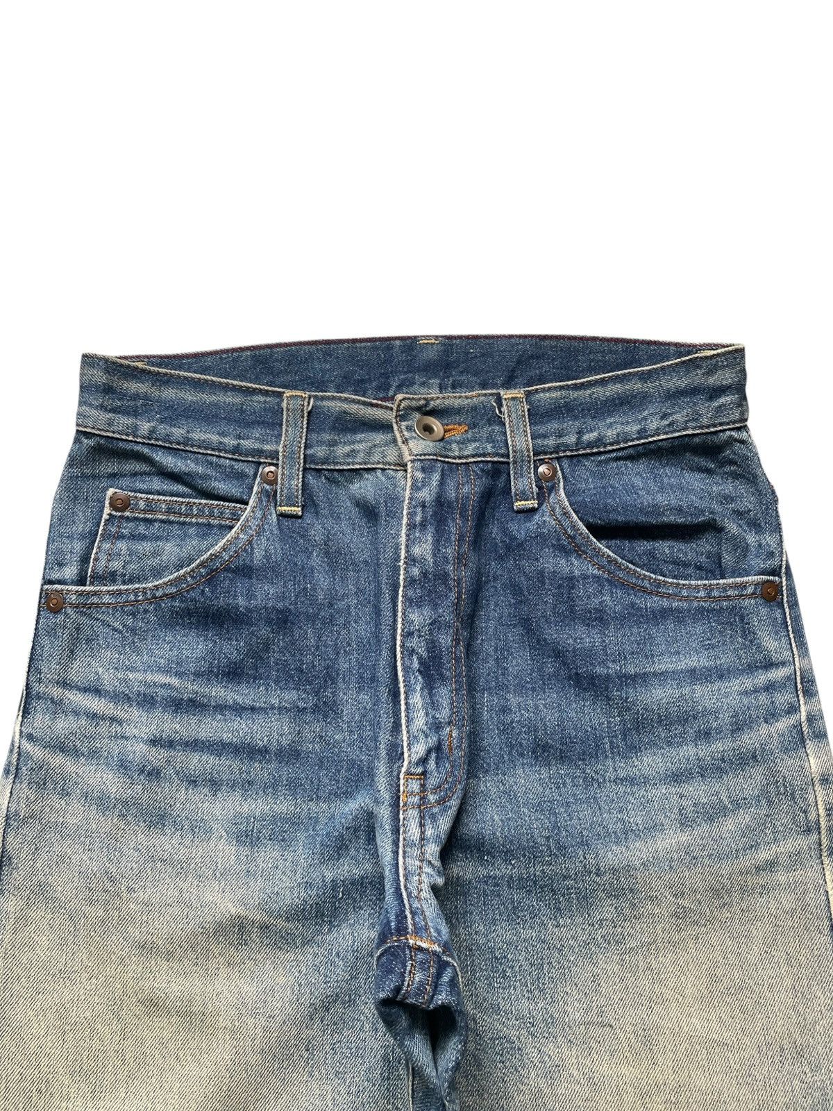 Japanese Brand Vintage Japanese Brand Mud Wash Distressed Loose Jeans Size US 27 - 4 Thumbnail