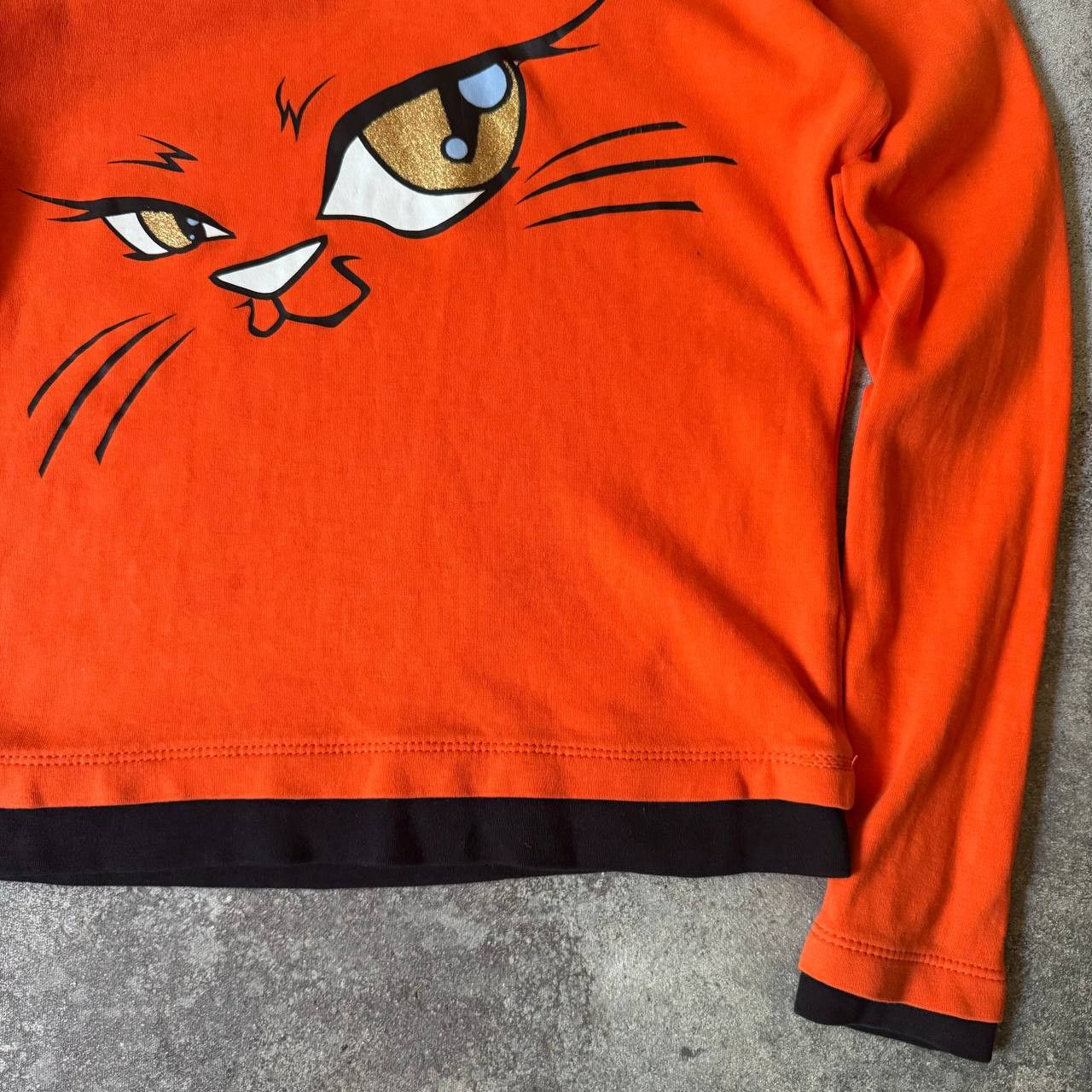 Hysteric Glamour × Japanese Brand × Vintage Y2K Vintage Super Cute Kitty Long Sleeve Top Size M / US 6-8 / IT 42-44 - 6 Thumbnail