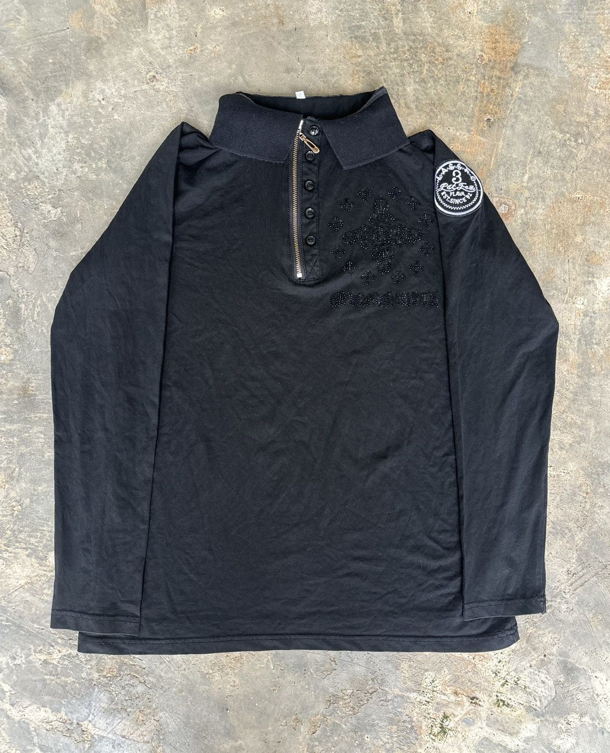 Hysteric Glamour Y2k Lassrc Black Ifsixwasnine Lgb Style Shirt Stretch Size US S / EU 44-46 / 1 - 1 Thumbnail