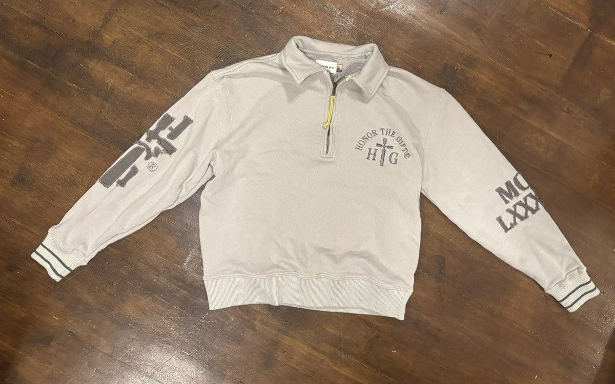 Honor the Gift Honor The Gift Cream Quarter Zip sweater Size US S / EU 44-46 / 1 - 2 Thumbnail