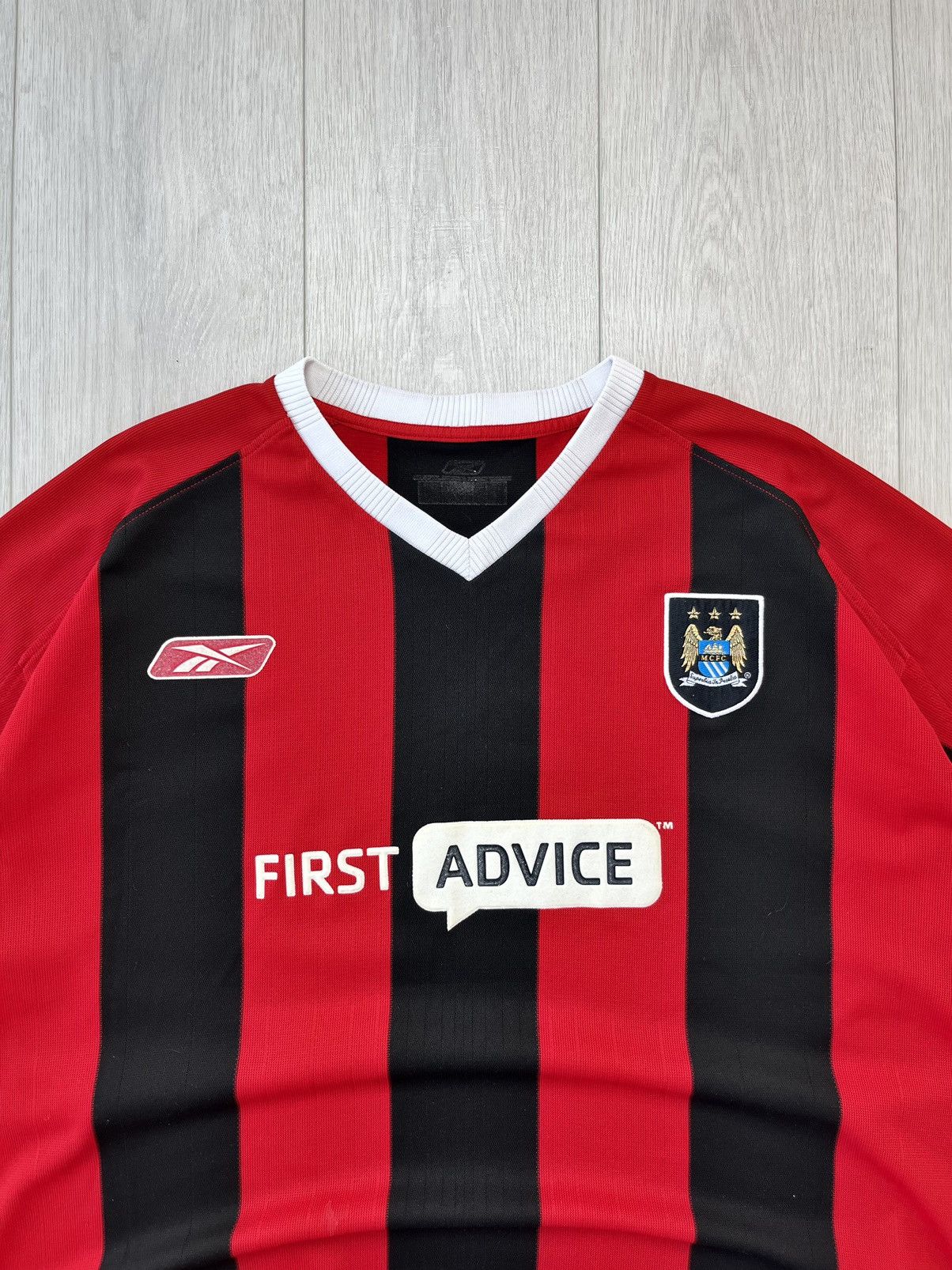 Reebok Vintage Manchester City Soccer Jersey Reebok Blokecore Y2K Size US XXL / EU 58 / 5 - 4 Thumbnail
