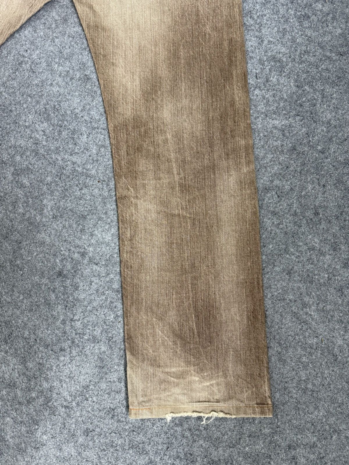 Kapital A15 VINTAGE EDWIN BROWN 505ZX SELVEDGE Size US 32 / EU 48 - 12 Thumbnail