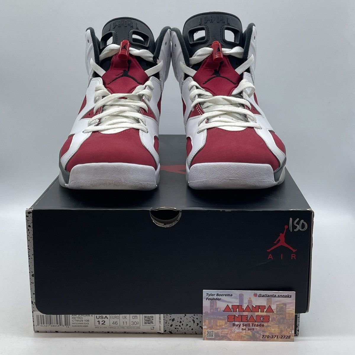 Jordan Brand Air Jordan 6 carimine Size US 12 / EU 45 - 2 Thumbnail