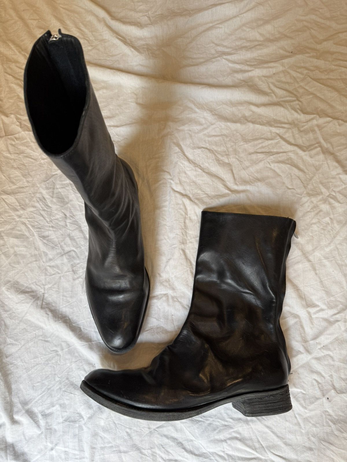 A1923 Horse leather boots Size US 12 / EU 45 - 1 Thumbnail