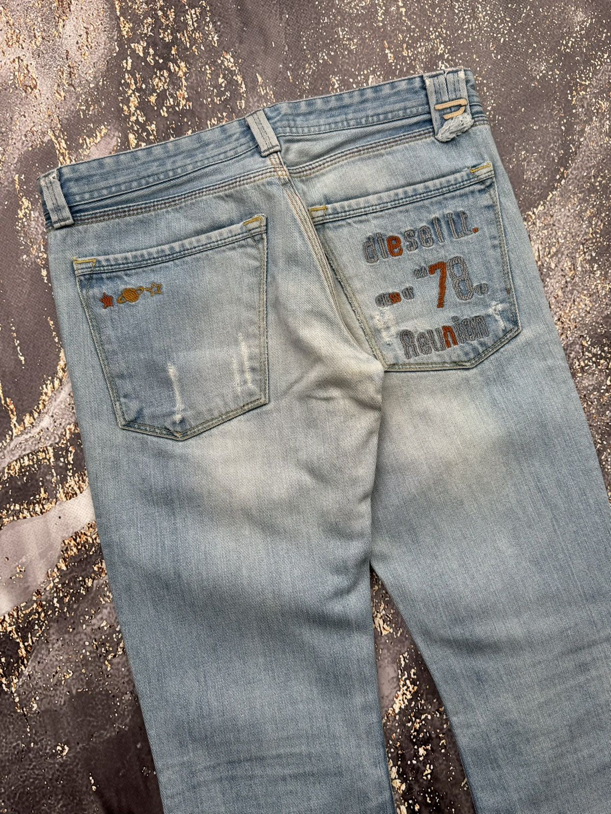 Diesel Diesel Vintage Light Flared Jeans Size 29" - 8 Thumbnail