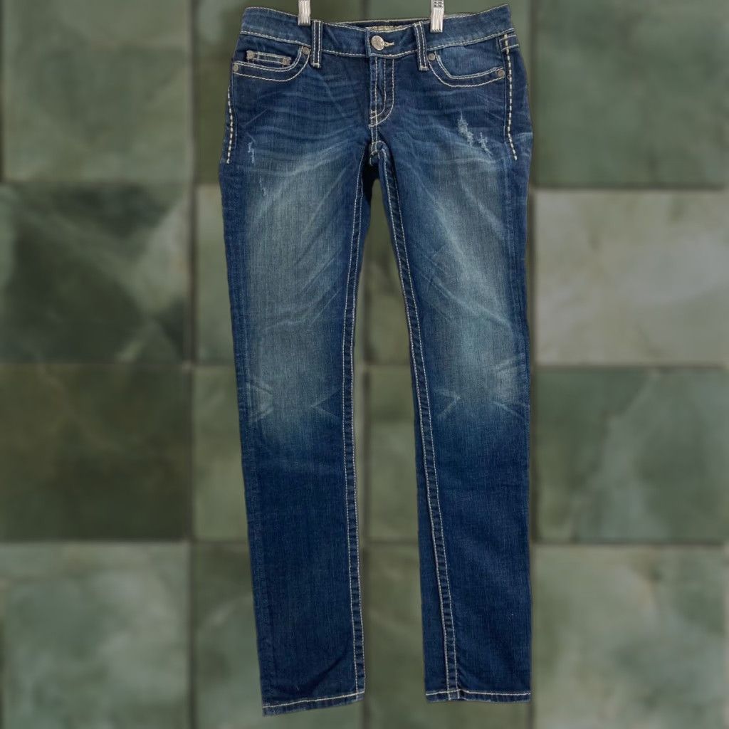 BKE BKE Jeans Bootcut Denim Blue 26x31.5 Regular Mid Rise Men/Women? Size 26" / US 2 / IT 38 - 1 Thumbnail