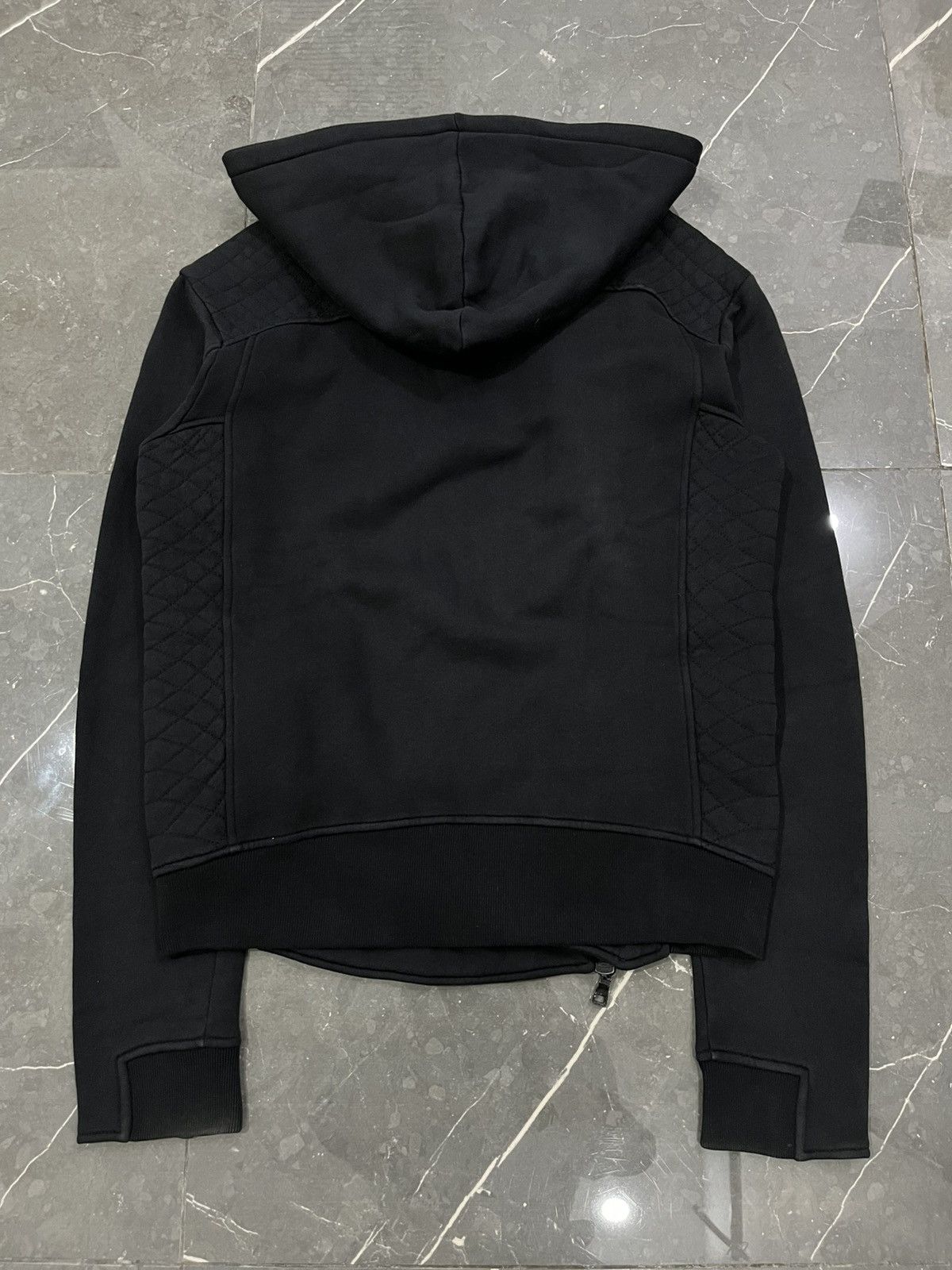 Balmain BALMAIN DECARNIN BIKERS ZIP HOODIE Size US M / EU 48-50 / 2 - 2 Thumbnail