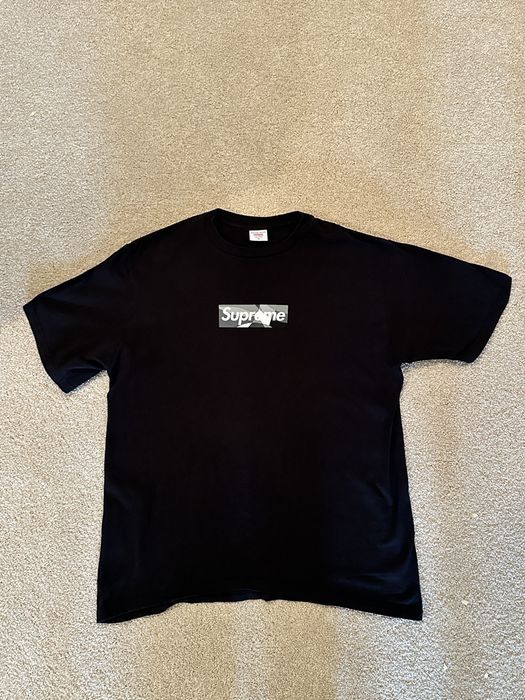 Supreme Supreme Medium Black Emilio Pucci Box Logo Tee | Grailed