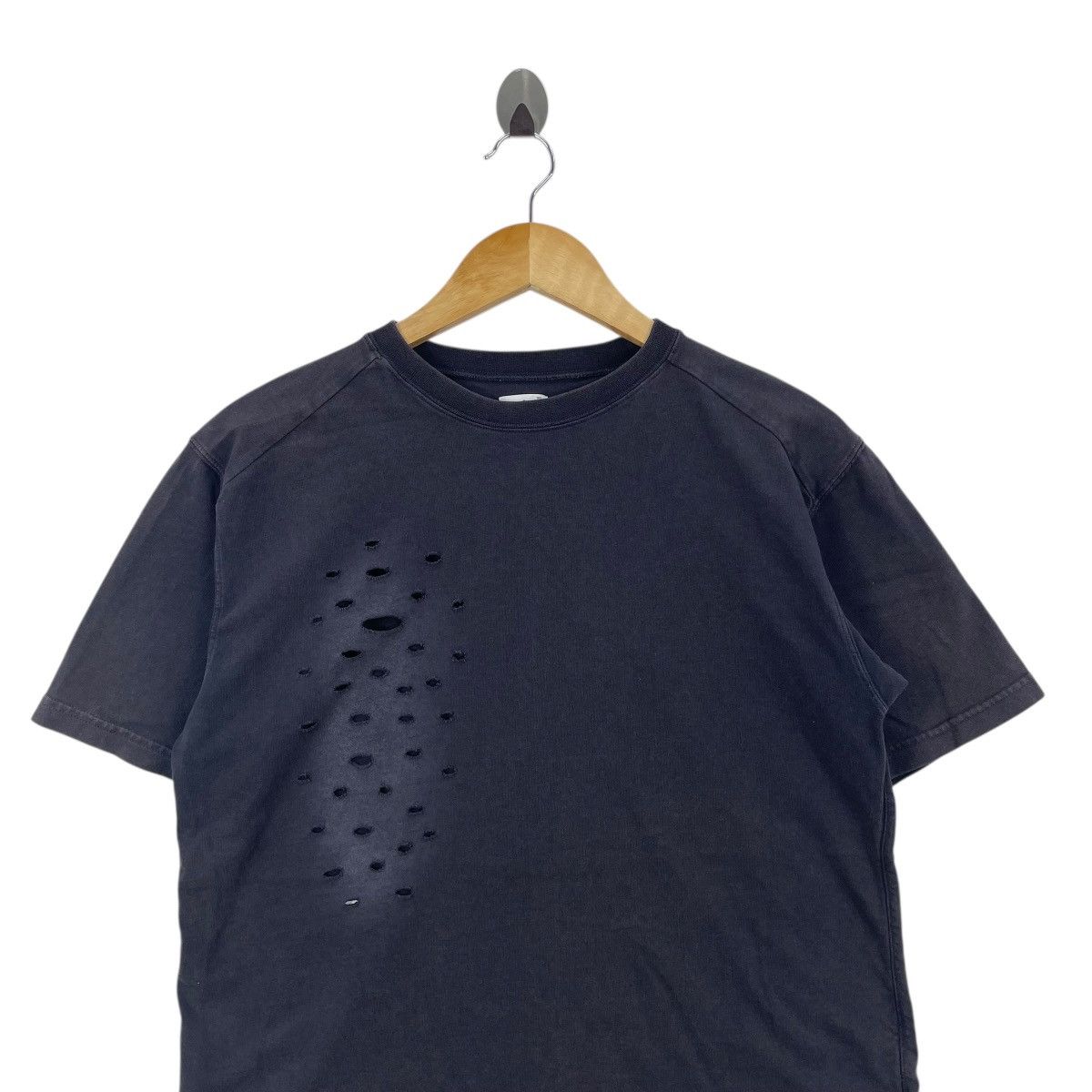 SHIPS Ships Japan Distressed Tee Shirt Size US M / EU 48-50 / 2 - 3 Thumbnail
