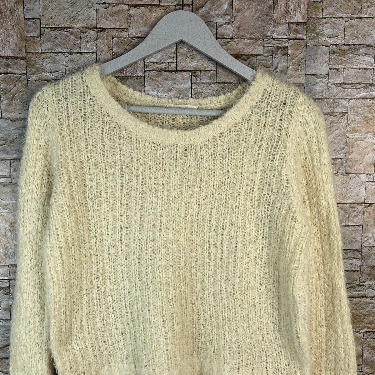 Homespun Knitwear × Japanese Brand × Vintage Vis Brown vintage japan Knitwear #A1234 Size S / US 4 / IT 40 - 5 Thumbnail