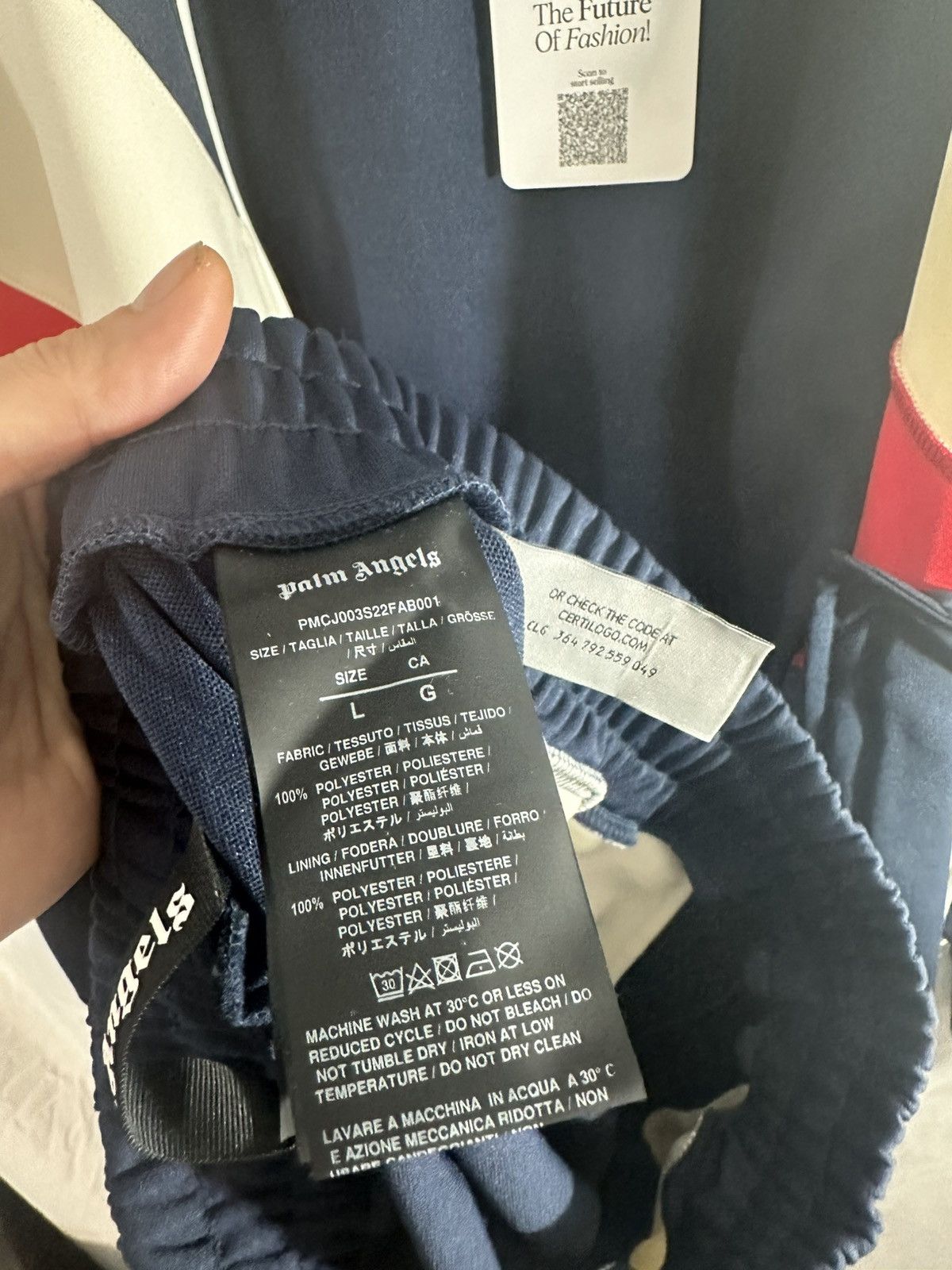 Palm Angels PALM ANGELS TRACK SUIT Size US L / EU 52-54 / 3 - 12 Thumbnail