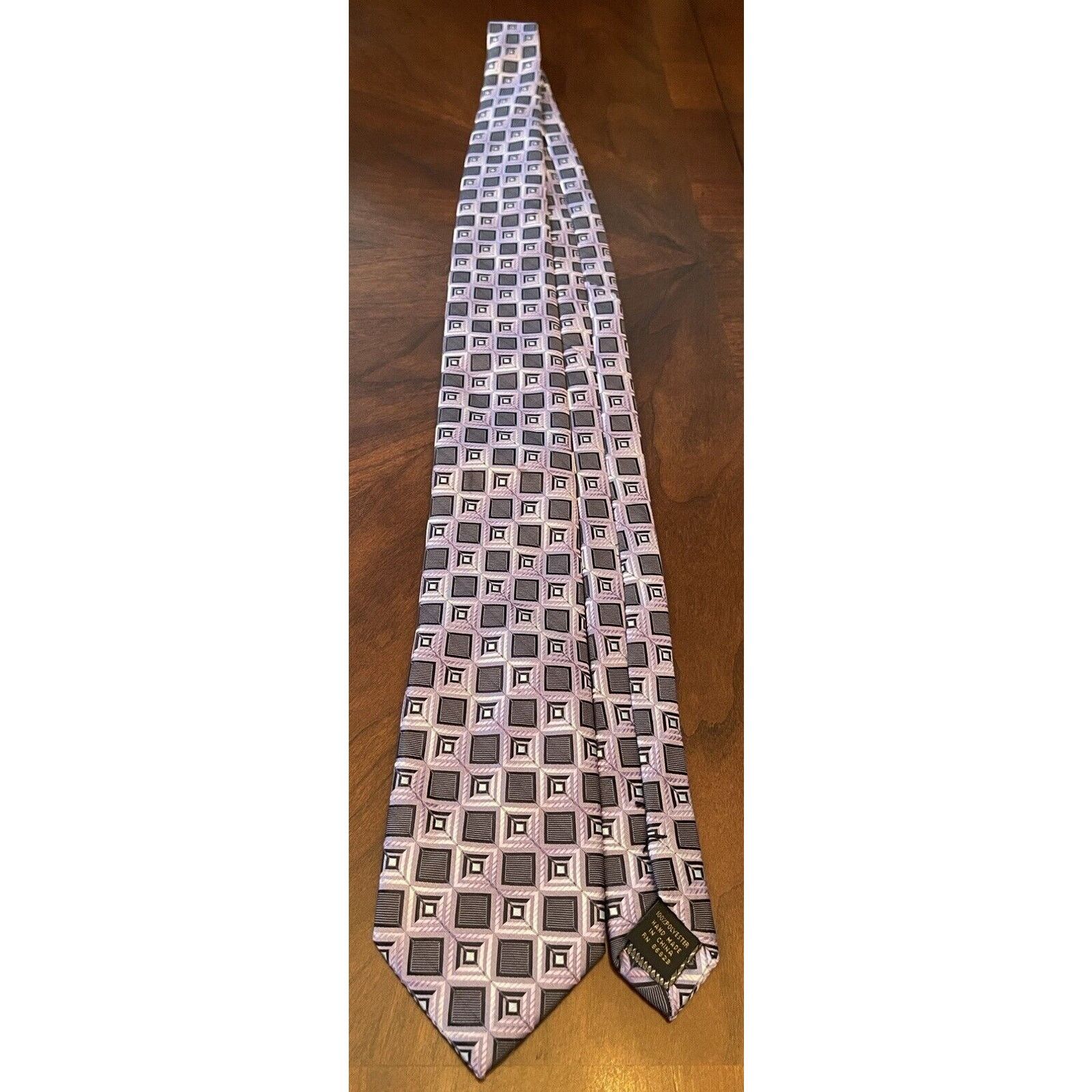 Alexander Julian Alexander Julian Colours HandMade Purple Black Polyester Size ONE SIZE - 3 Thumbnail