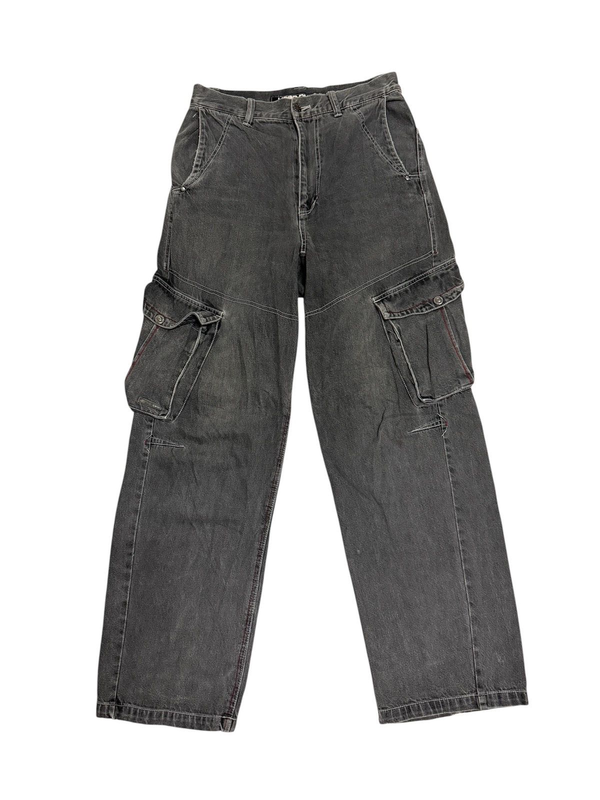 Hobo Vintage Hobo Baggy Cargo Denim Jeans Size US 32 / EU 48 - 2 Thumbnail