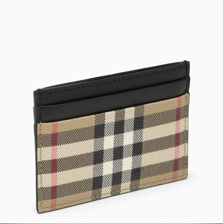 image of Burberry Cardholder in Beige, Men's