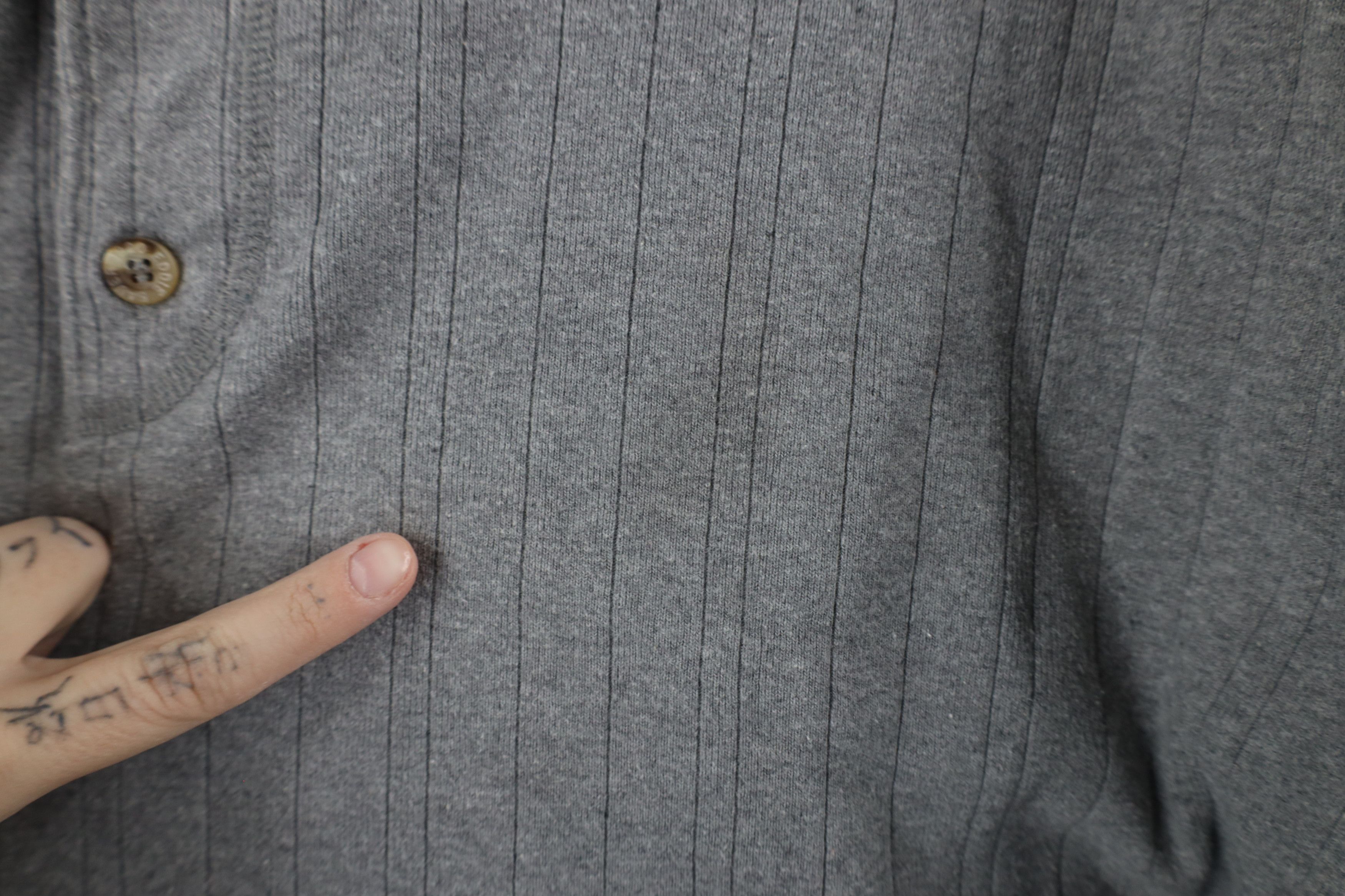 Eddie Bauer × Vintage Vintage 90s Eddie Bauer Knit Long Sleeve Henley T-Shirt USA Size US XL / EU 56 / 4 - 4 Thumbnail