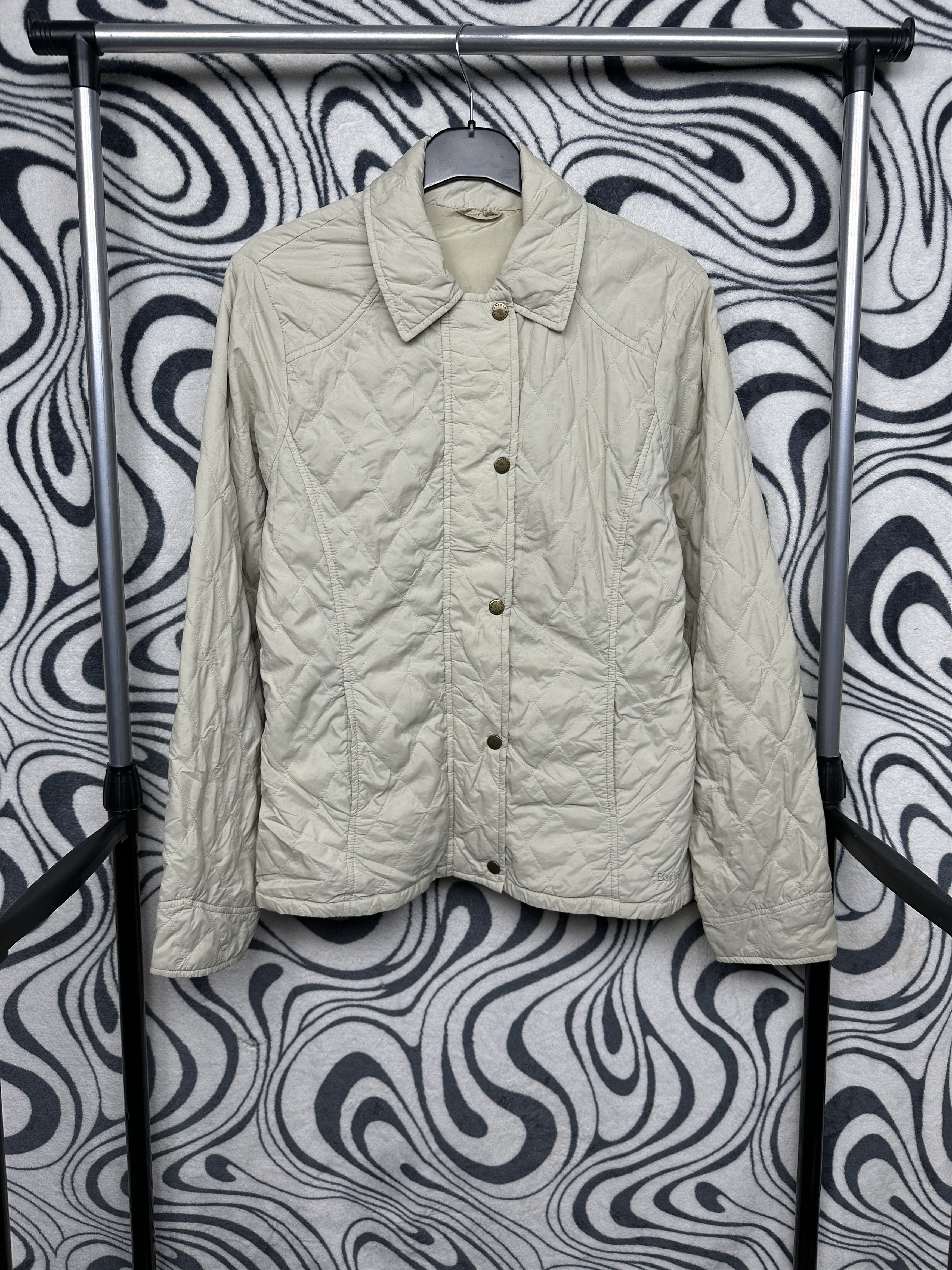 Barbour Barbour Womens Matt Flyweight Newmarket Quilted Jacket Size L / US 10 / IT 46 - 1 Thumbnail