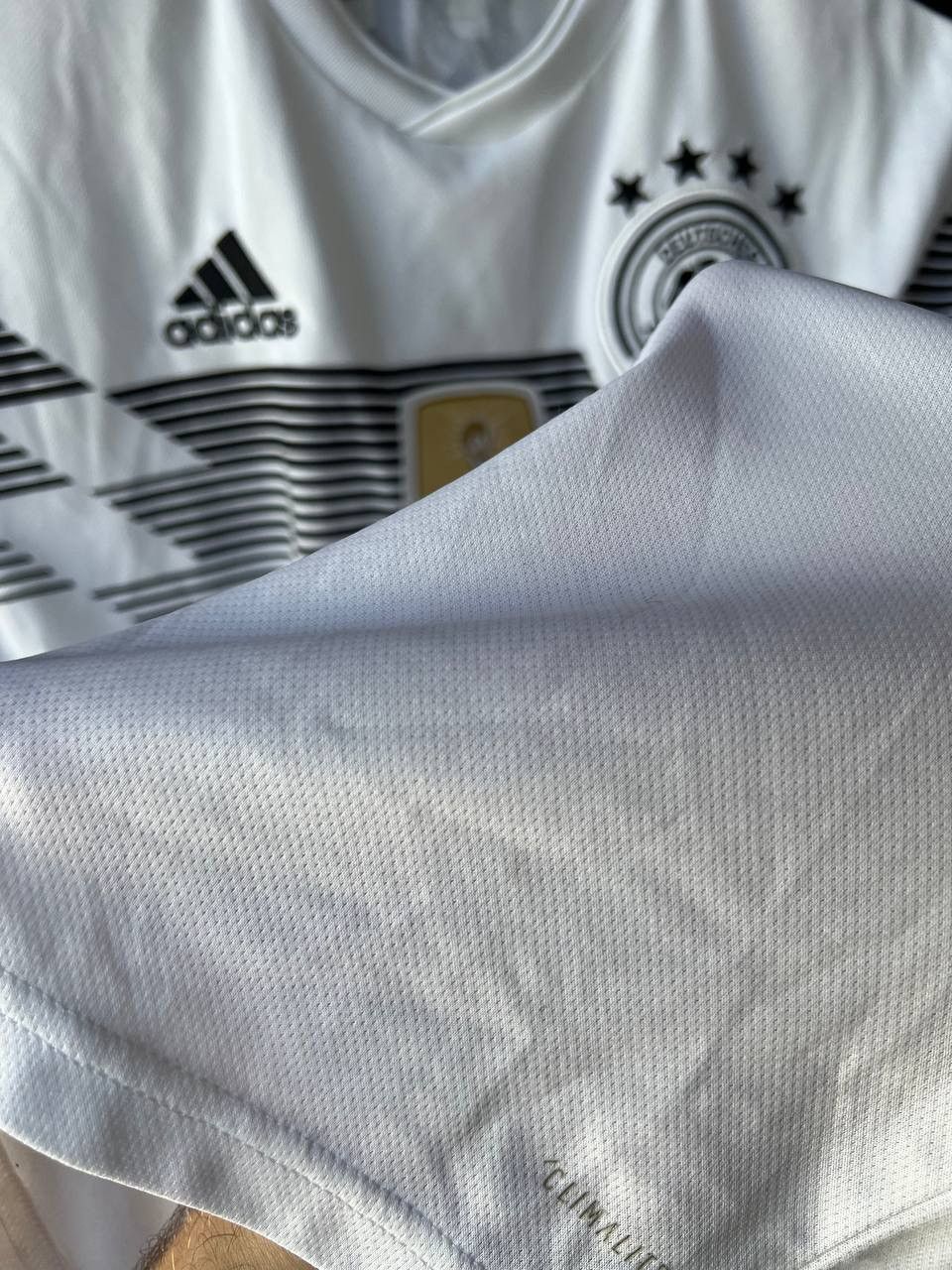 Adidas 2018/19 GERMANY TEAM #11 HOME SOCCER JERSEY FOOTBALL SHIRT L Size US L / EU 52-54 / 3 - 7 Thumbnail