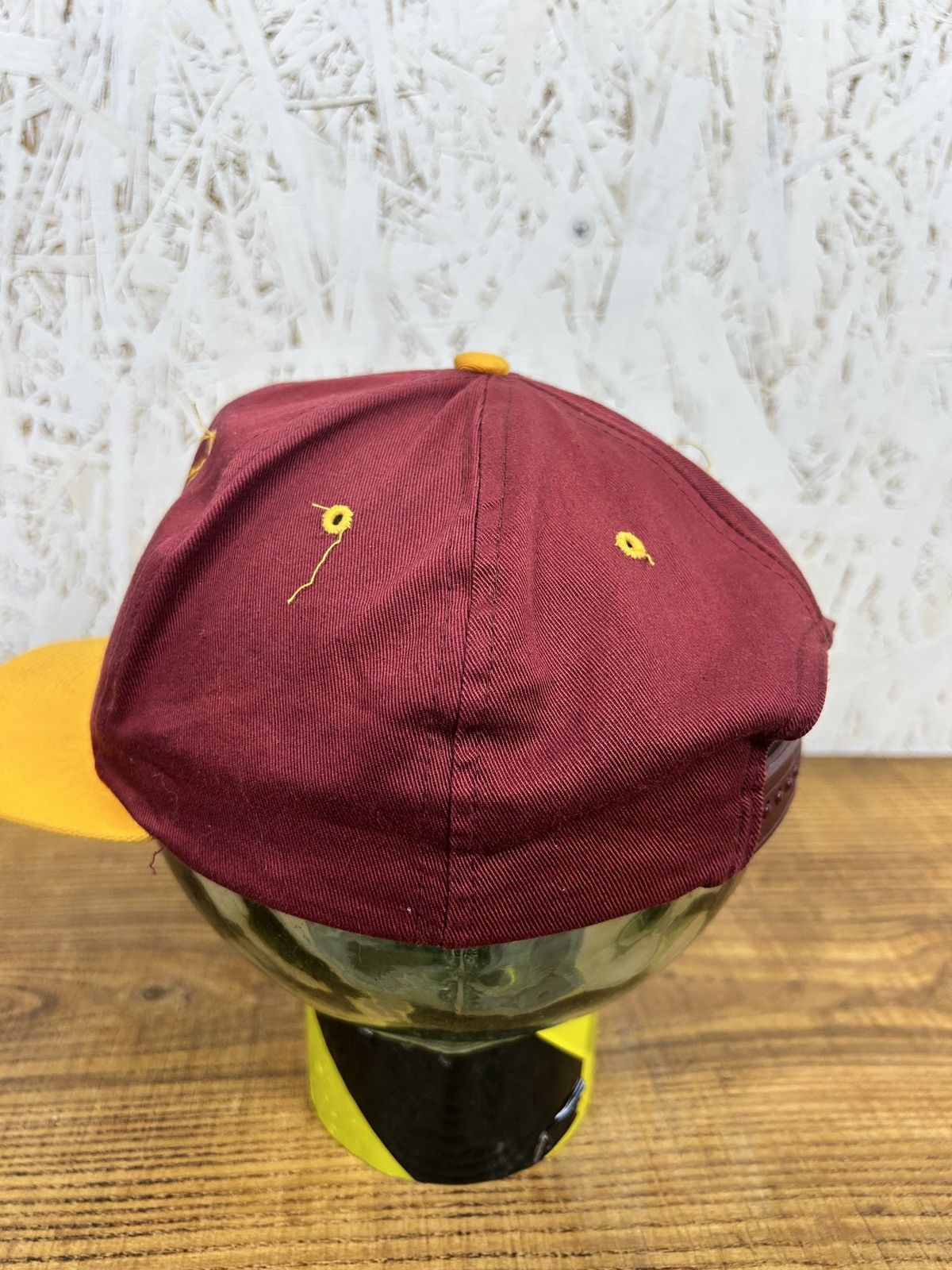 NFL 90s NFL Washington Redskins Red Cap Hat OS Size ONE SIZE - 4 Thumbnail
