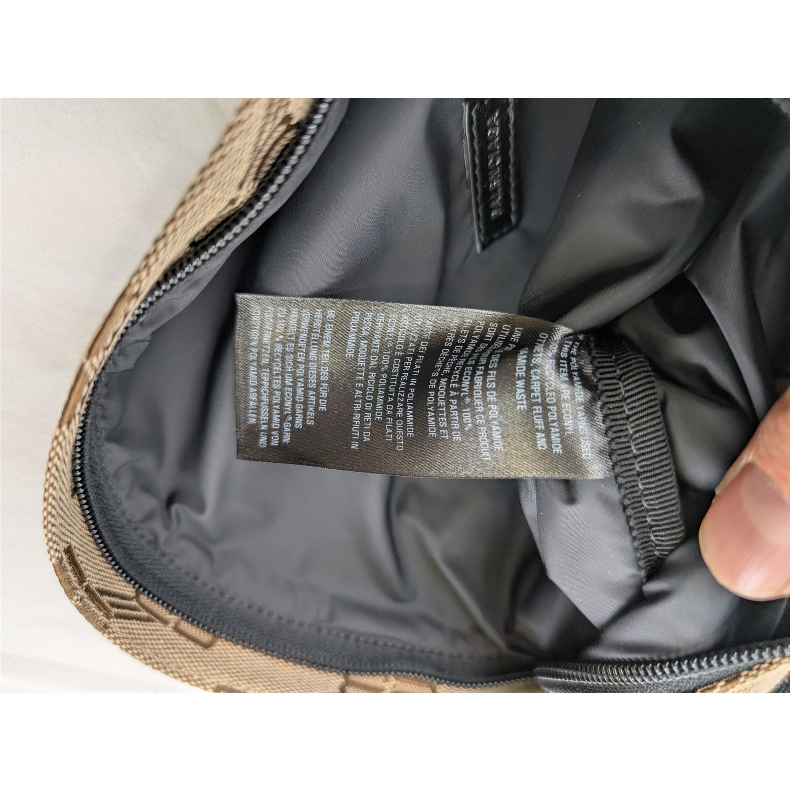 Balenciaga o1rshd1 Size: OS/ BB monogram jacquard canvas Belt Bag Brown Size ONE SIZE - 12 Thumbnail