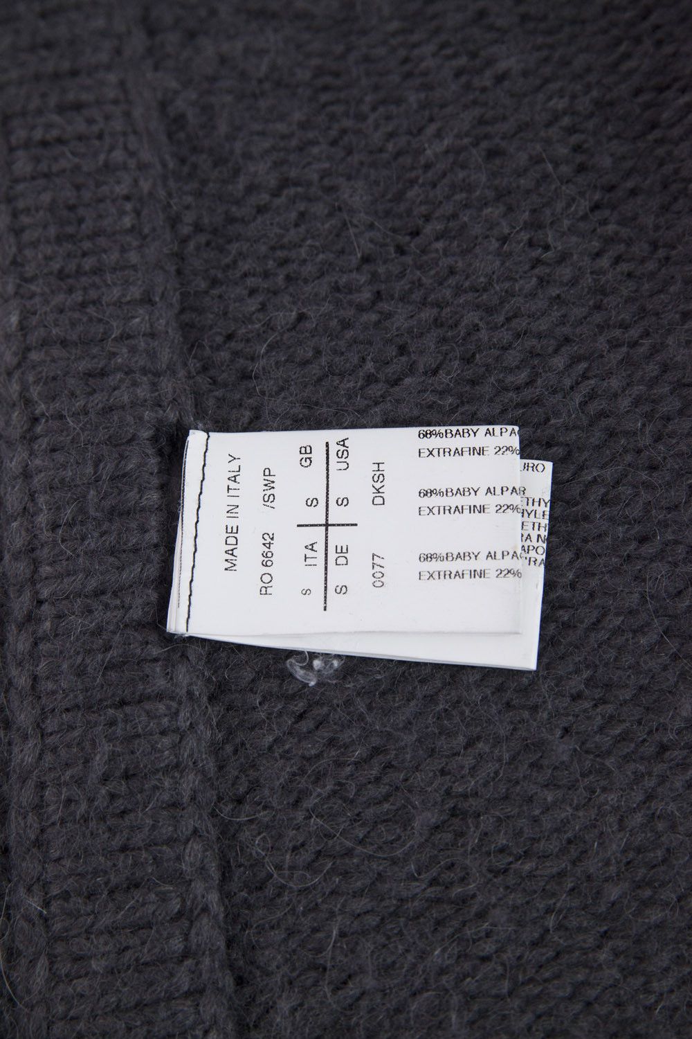 Rick Owens AW10 Gleam alpaca cardigan Size S / US 4 / IT 40 - 8 Thumbnail