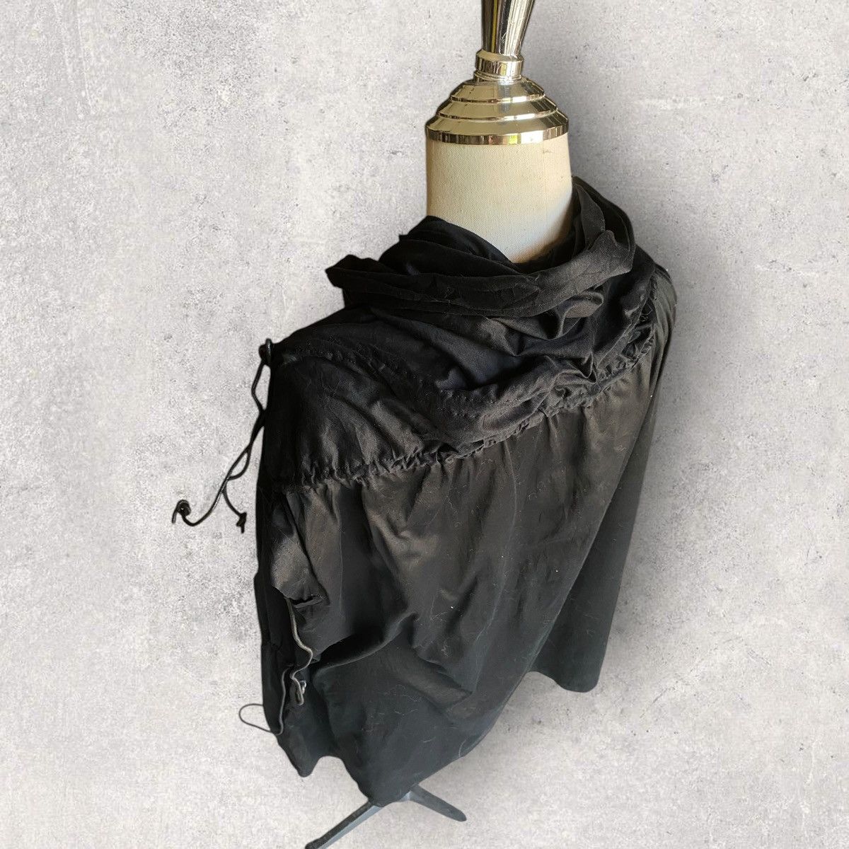 Vintage Vintage 90’s Yohji Yamamoto Leather Shrunken Cotton Vest Size S / US 4 / IT 40 - 6 Thumbnail
