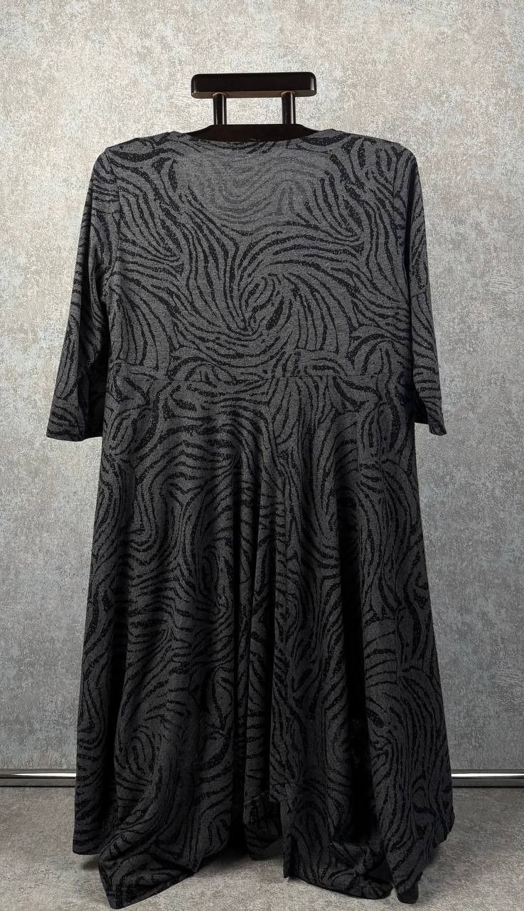 Other Gudrun Grenz Tunic Abstract Print Dress Size XL / US 12-14 / IT 48-50 - 2 Thumbnail