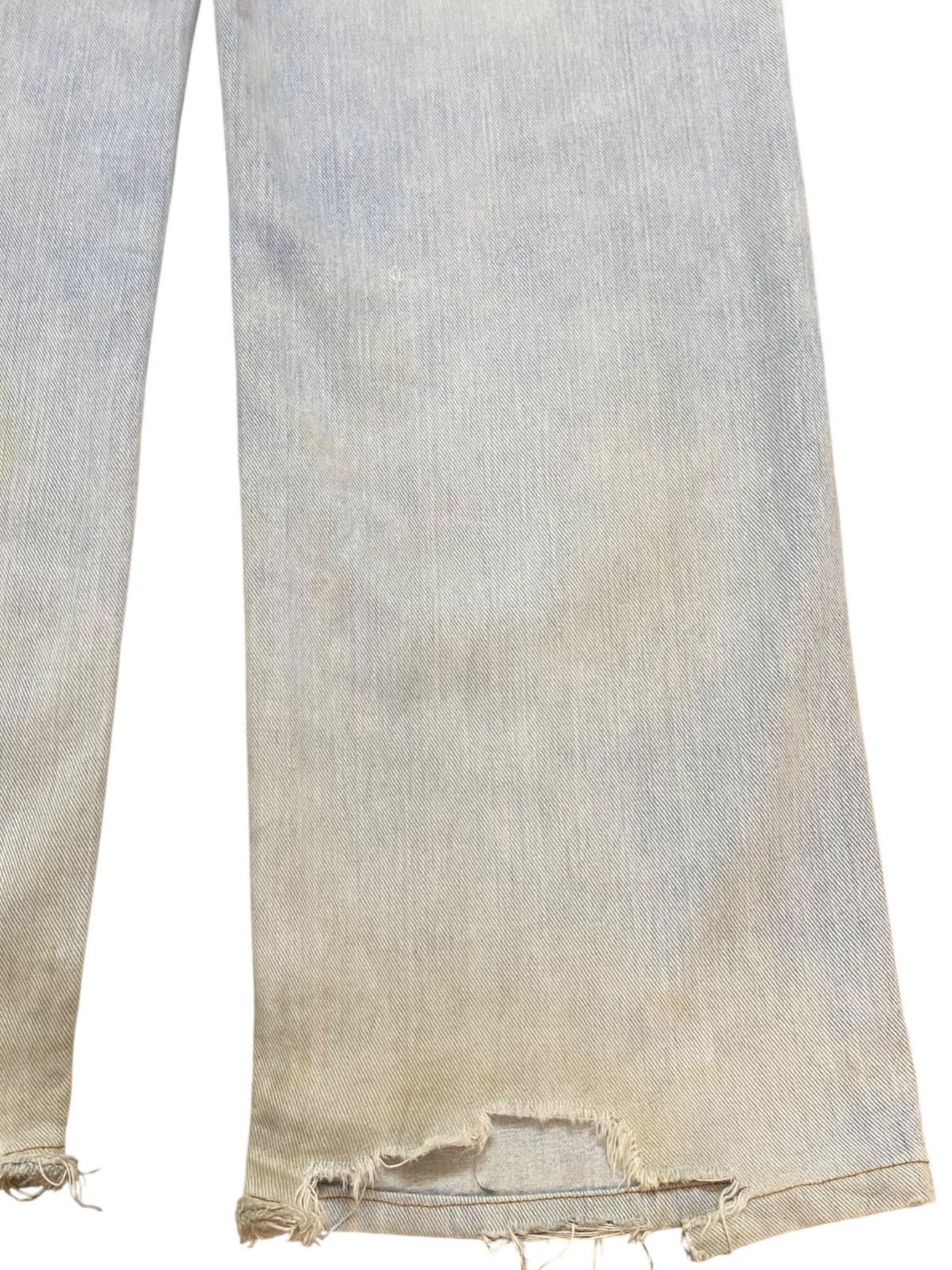 Wrangler Vintage Wrangler Faded Wash Grunge Distressed Baggy Jeans Size US 31 - 10 Thumbnail