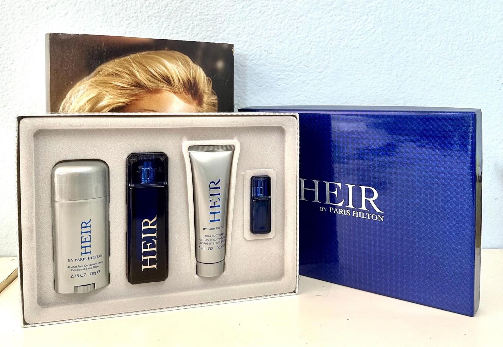 Designer Paris Hilton Heir 4pcs Perfume Set for men Size ONE SIZE - 1 Thumbnail