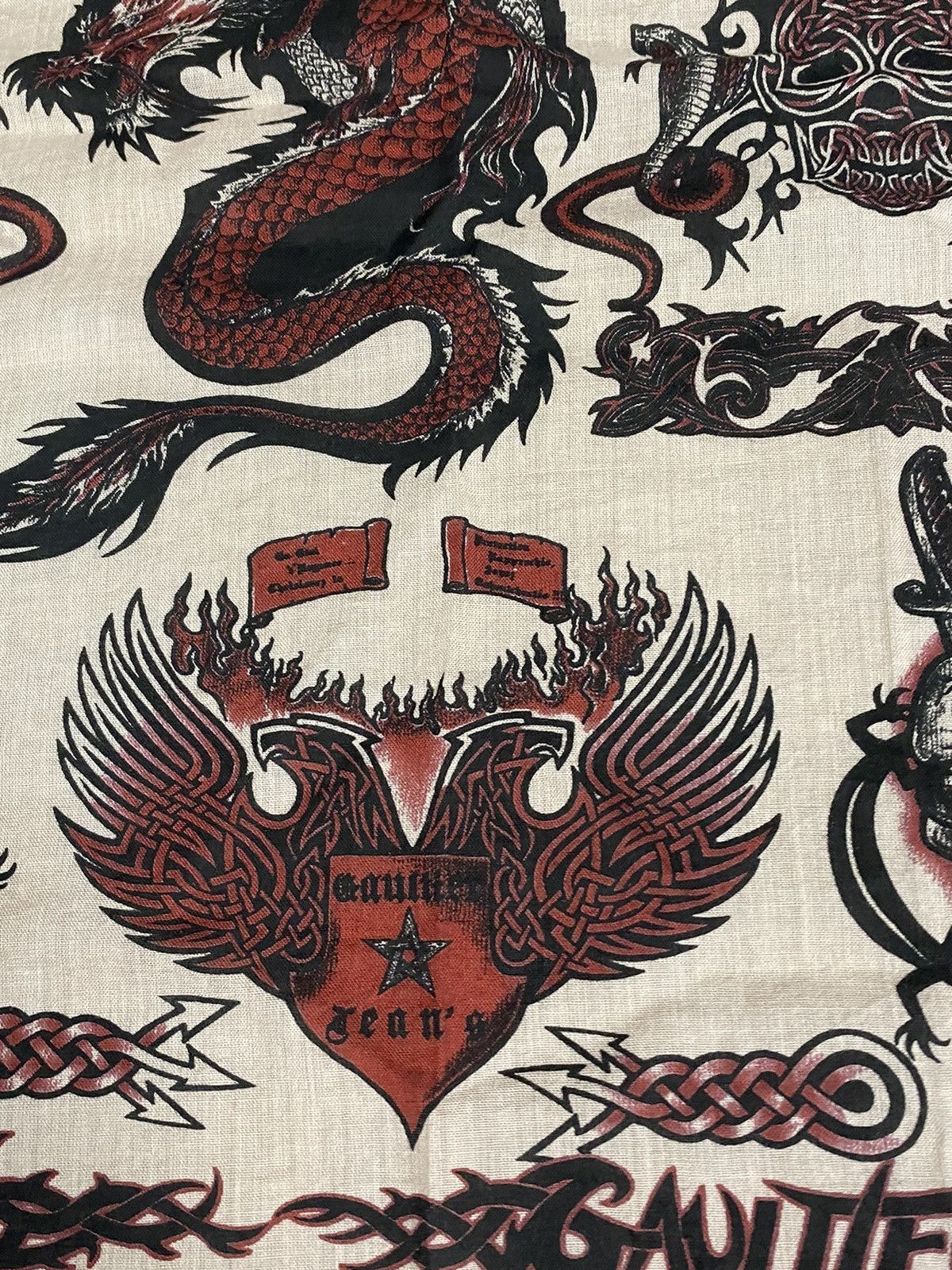 Jean Paul Gaultier Jean apul gaultier jpg tribal scarf Size ONE SIZE - 4 Thumbnail