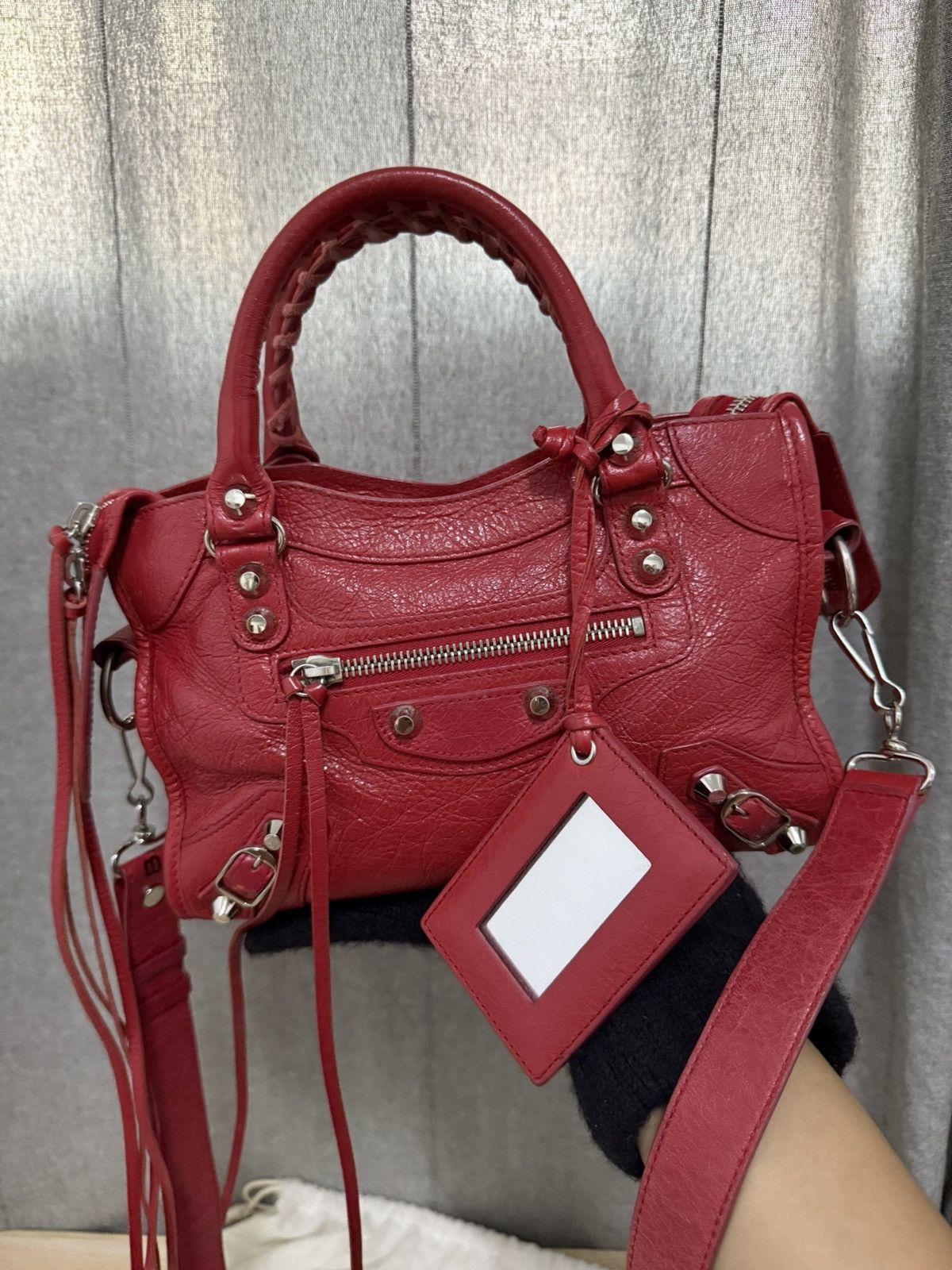 Balenciaga Balenciaga Classic Mini City with logo strap Size ONE SIZE - 10 Thumbnail