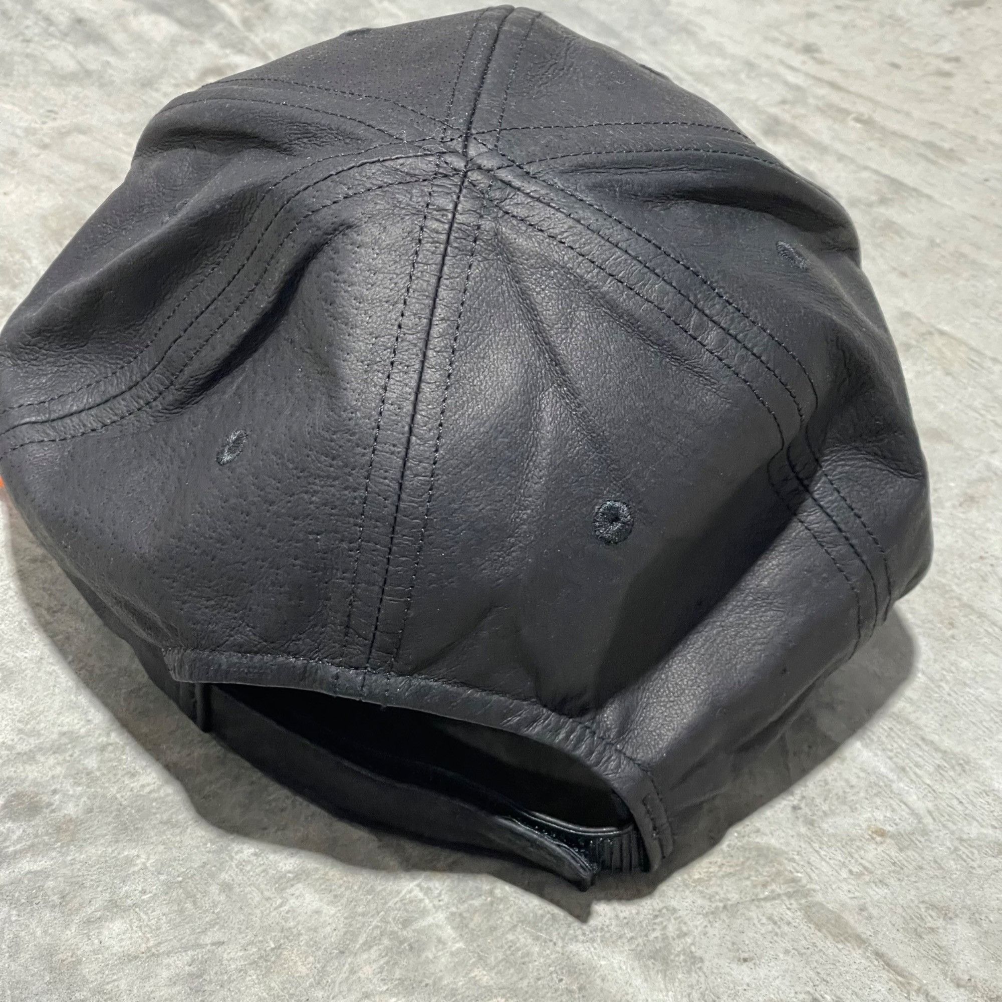 Harley Davidson NWT HARLEY DAVIDSON LEATHER HAT - OS Size ONE SIZE - 6 Thumbnail