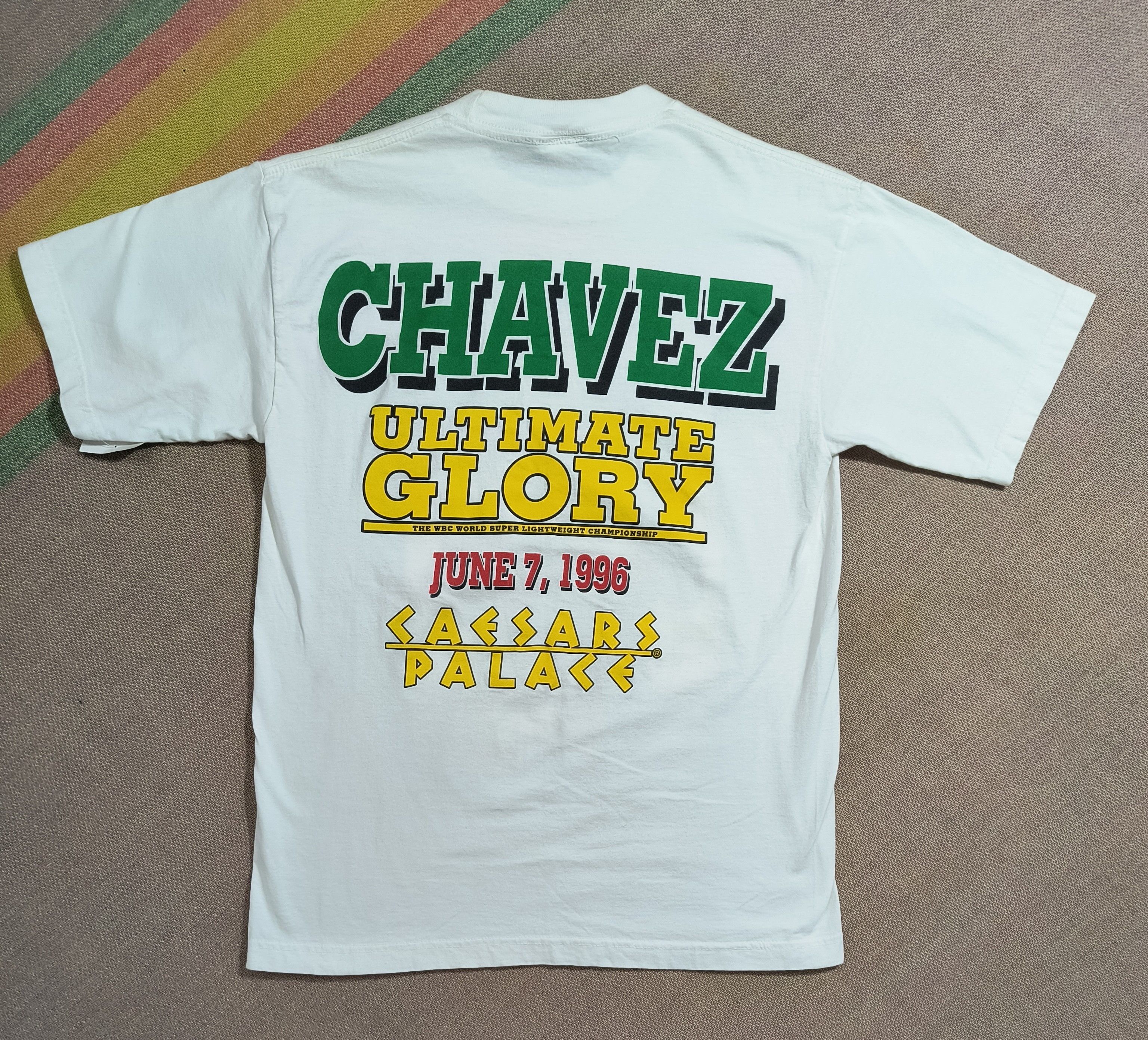 Vintage Vintage Julio Cesar Chavez ultimate glory 1996 tee Size US M / EU 48-50 / 2 - 6 Thumbnail