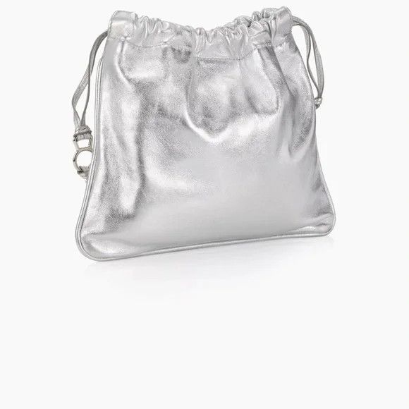 Christian Louboutin o1s1wg110225 Size:OS/Mouchara Mini Shoulder Bag in Silver Size ONE SIZE - 4 Thumbnail