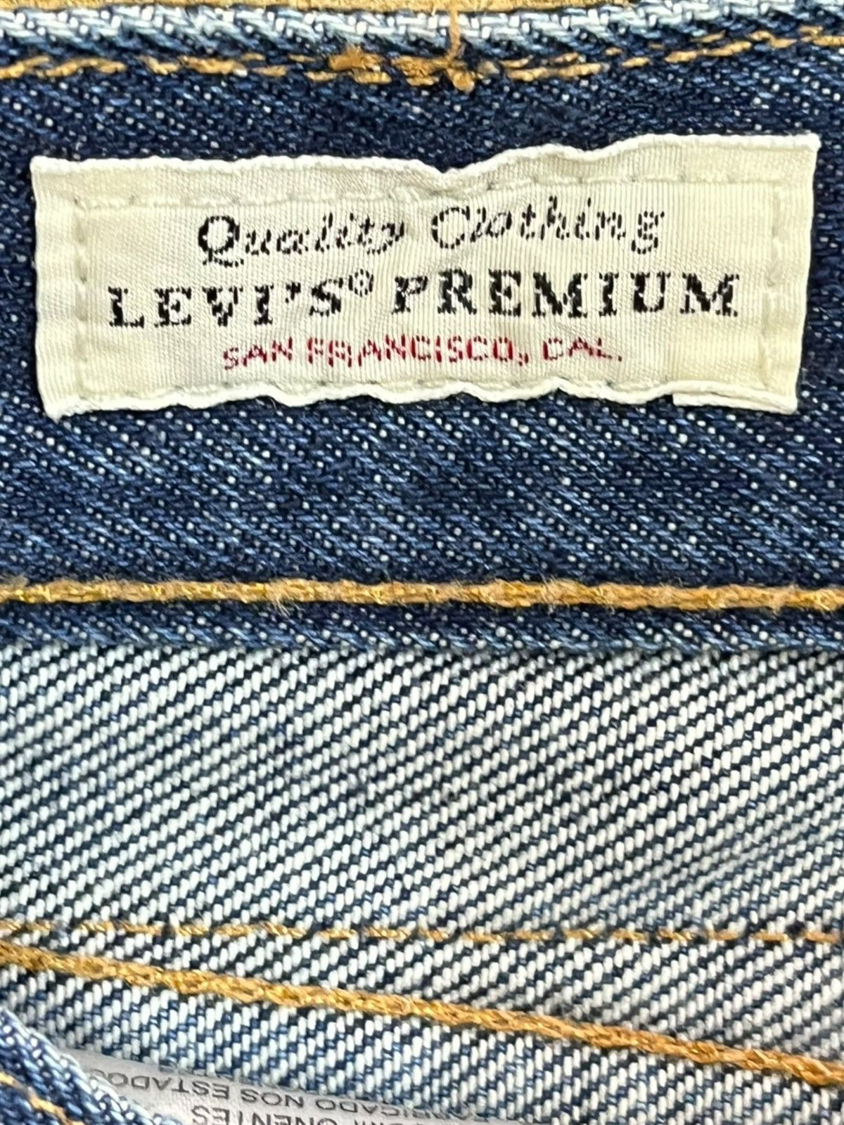 Levi's Vintage Levi’s 501 Big E Selvedge Button 5115 Denim Size US 32 / EU 48 - 6 Thumbnail