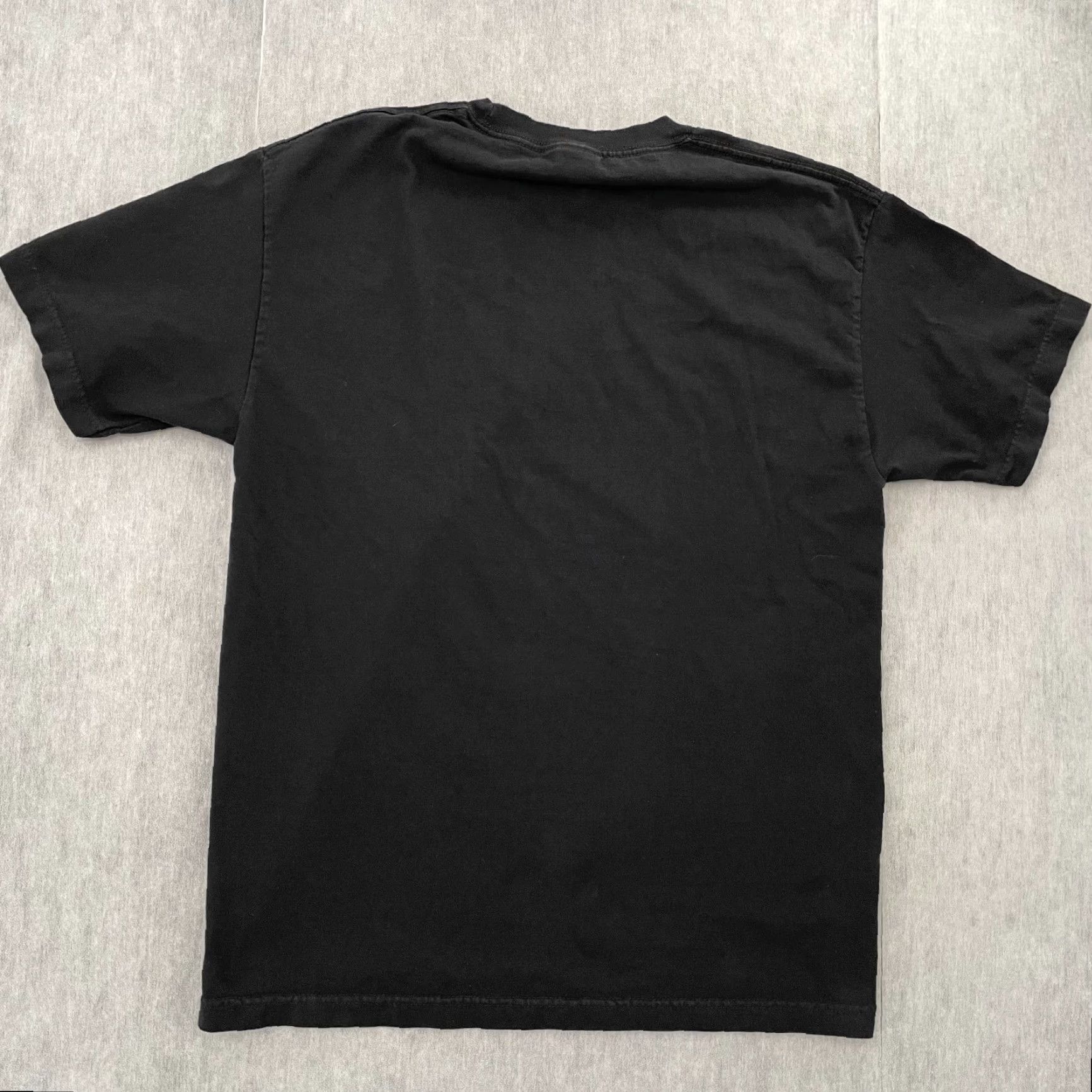 Logo 7 VINTAGE John Lennon Military T-Shirt Adult Large Black Graphic Print 2005 US Army Mens L Size US L / EU 52-54 / 3 - 2 Thumbnail