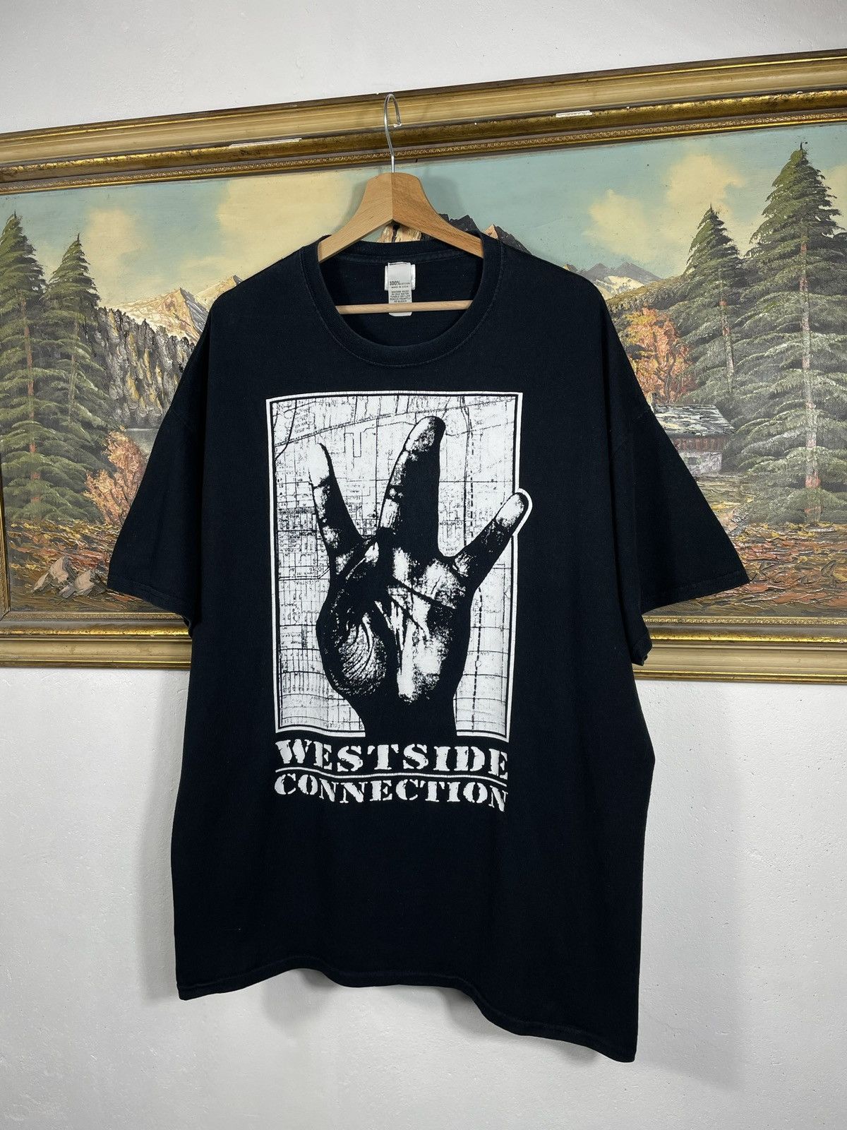 Band Tees Black Retro 00s Westside Connection Tshirt Tee Hiphop Rap Size US XL / EU 56 / 4 - 2 Thumbnail