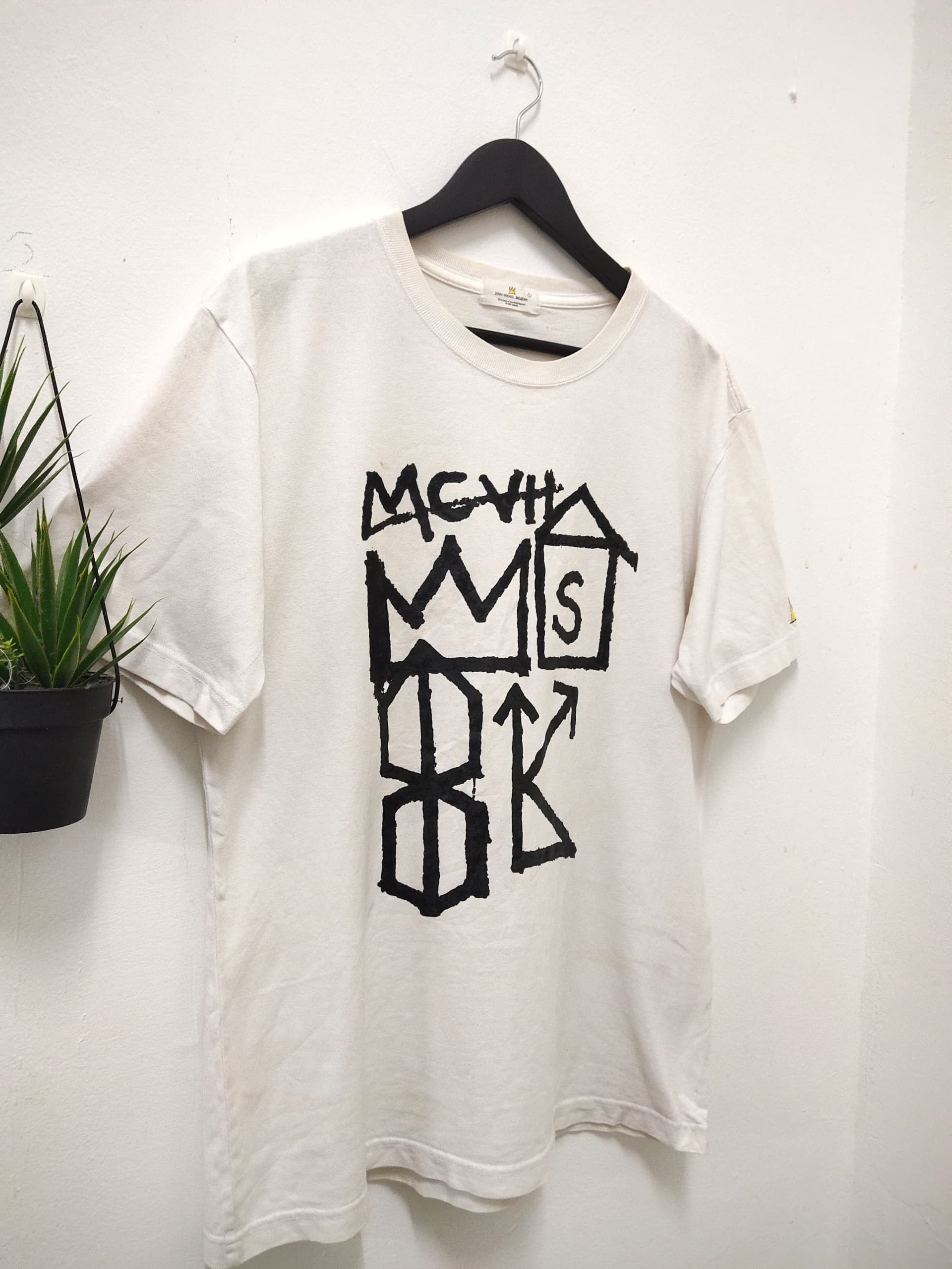 Jean-Michel Basquiat Vintage Jean Michel Basquiat art t shirt Size US L / EU 52-54 / 3 - 4 Thumbnail