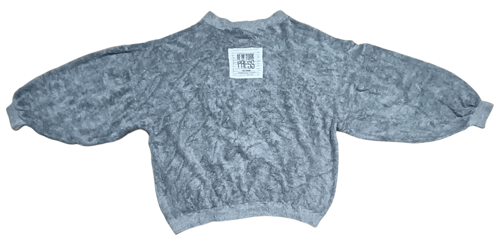Japanese Brand × Vintage VINTAGE NEW YORK PRESS EMBROIDERED SWEATSHIRT Size US L / EU 52-54 / 3 - 5 Thumbnail