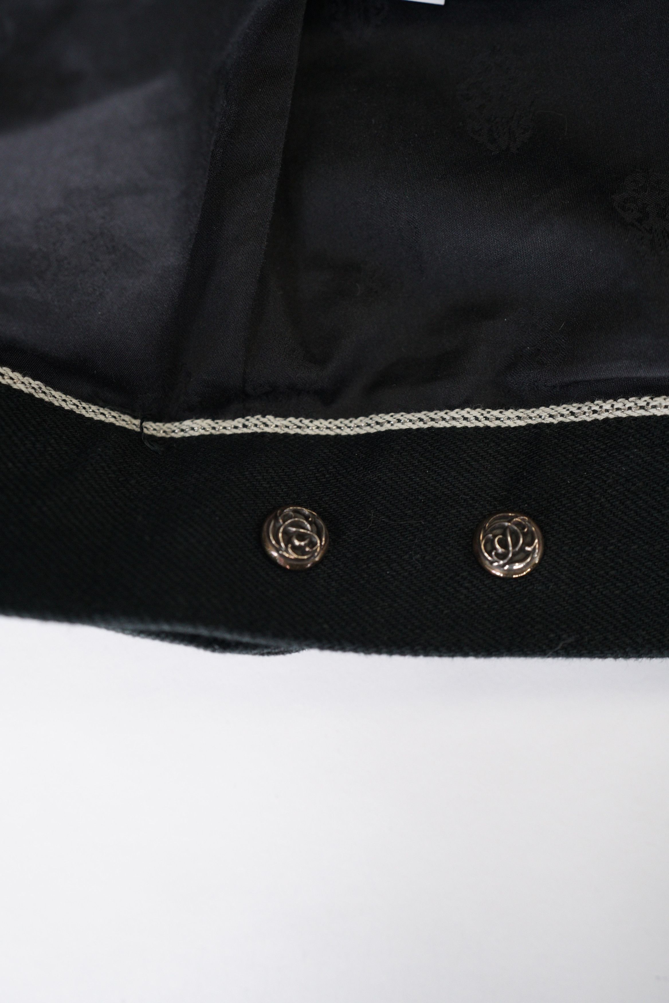 Chrome Hearts Chrome Hearts Floral Cross Patch Trucker Jacket Size US L / EU 52-54 / 3 - 15 Thumbnail