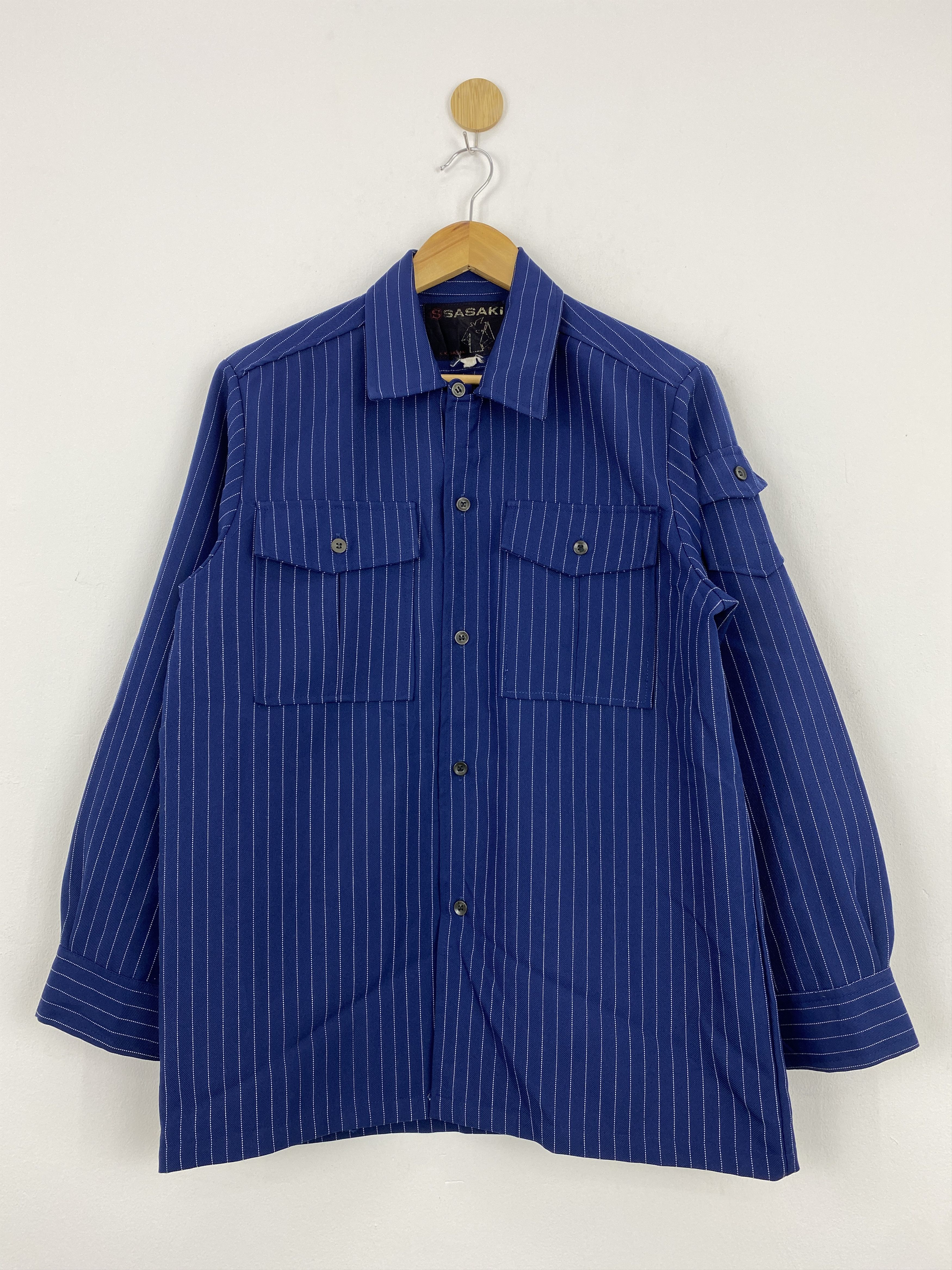 Japanese Brand × The Sak × Vintage Vintage Sasaki Tokyo Hickory Multi Pocket Denim J1769 Size US L / EU 52-54 / 3 - 1 Thumbnail