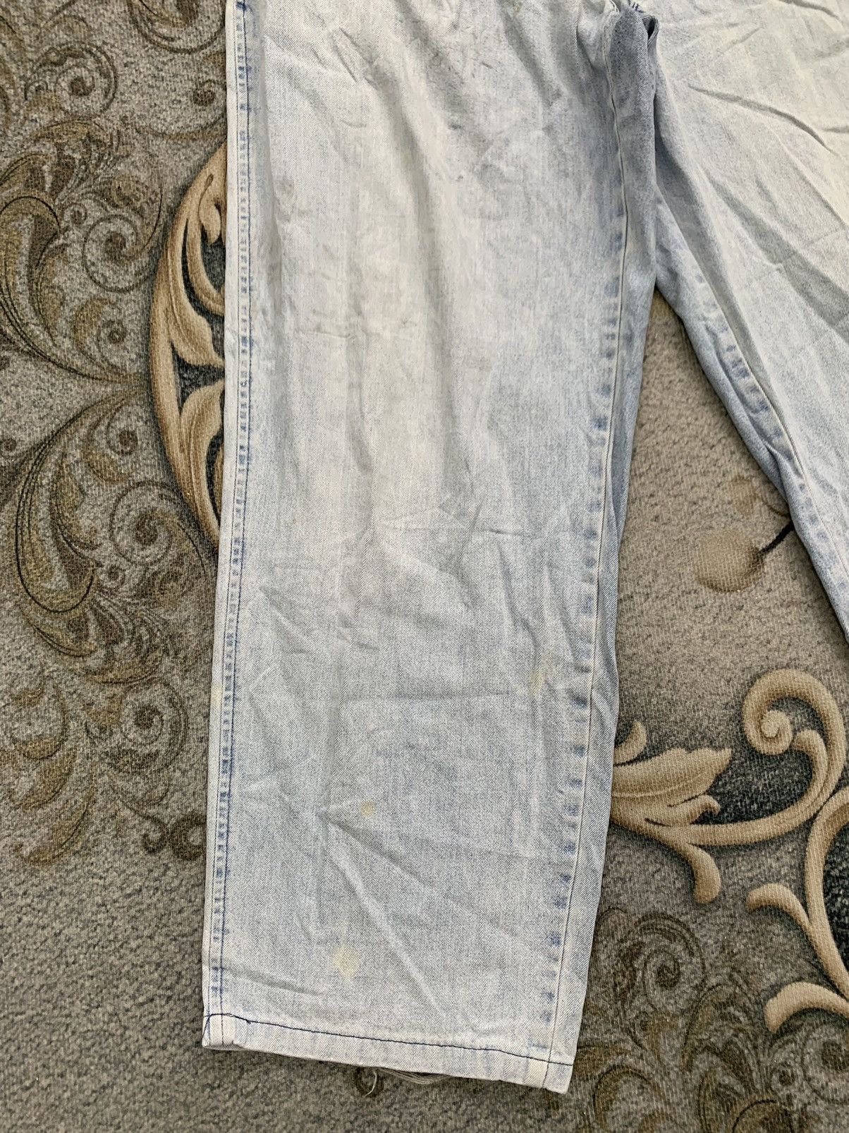 Polo Ralph Lauren Vtg Polo By Ralph Lauren Denim Pant Made in Usa Size US 33 - 3 Thumbnail