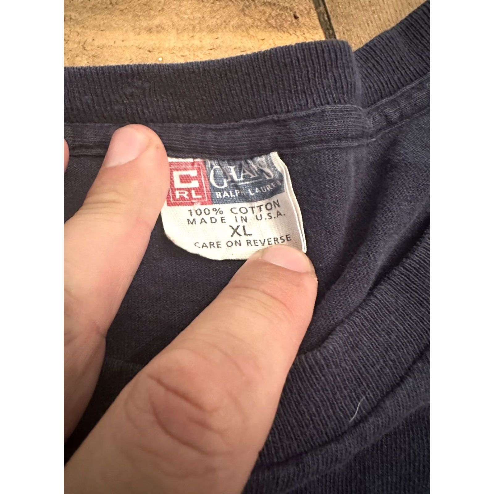 Vintage VINTAGE 90s Chaps Ralph Lauren Big Logo Golf Single Stitch T-Shirt XL Mens Size US XL / EU 56 / 4 - 5 Thumbnail