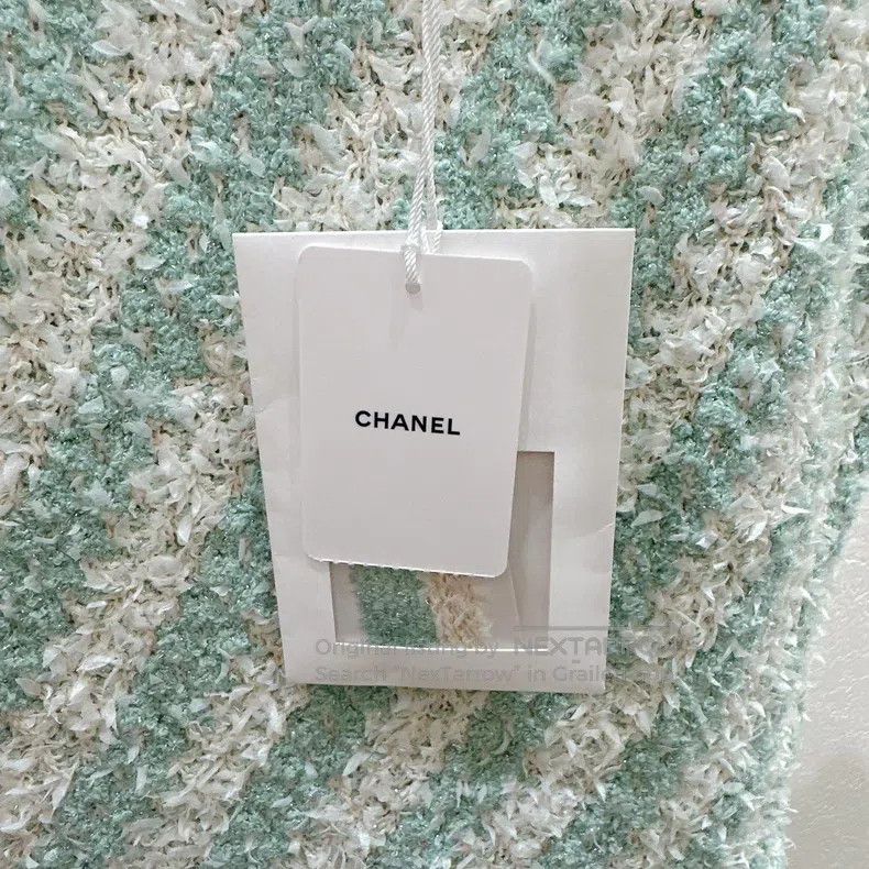 Chanel Chanel 23s mint green shiny suspender skirt Size XXS / US 00 / IT 34 - 5 Thumbnail