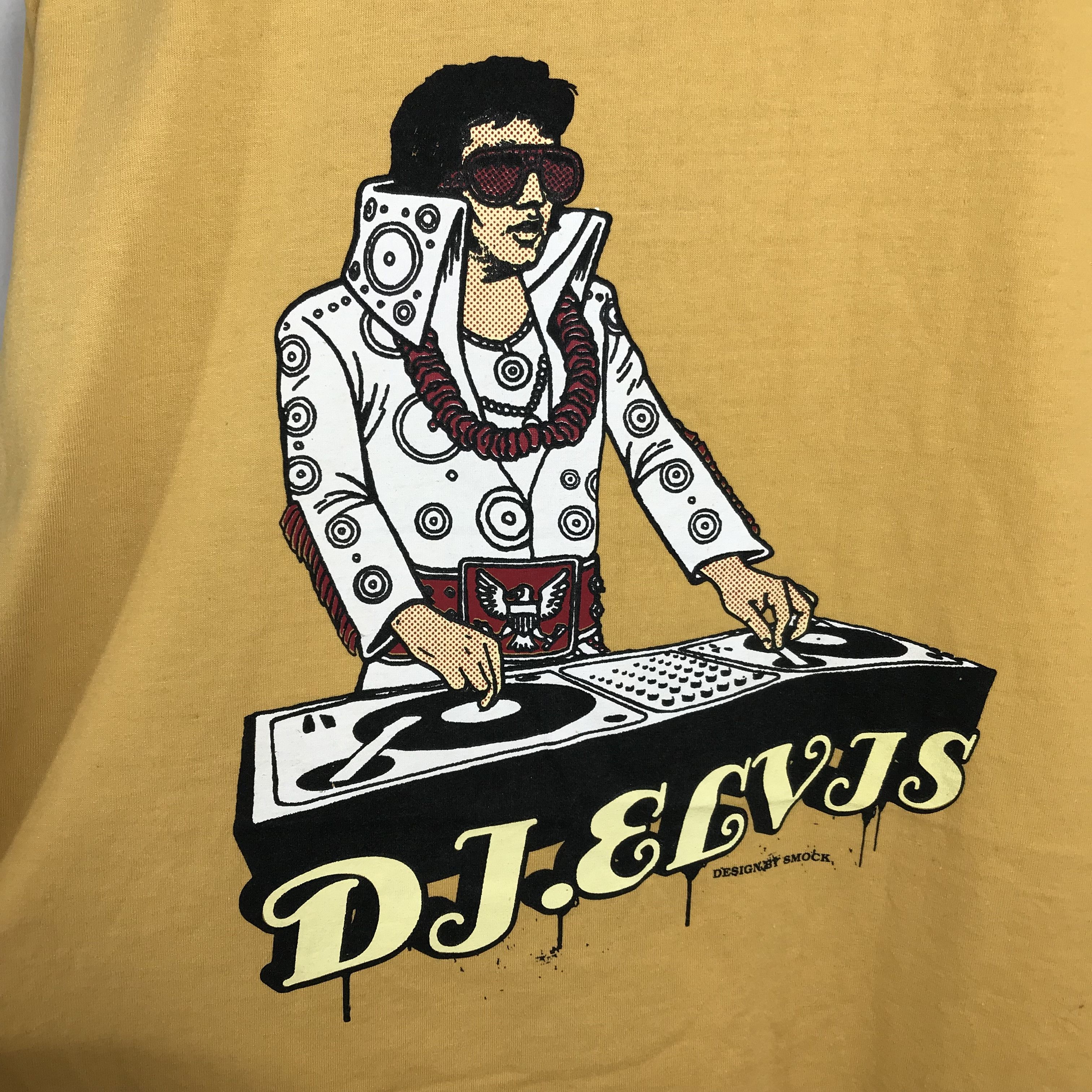 Band Tees Vintage Elvis Presley DJ PARODY 90s Lupo's Heartbreak hotel Size US L / EU 52-54 / 3 - 4 Thumbnail