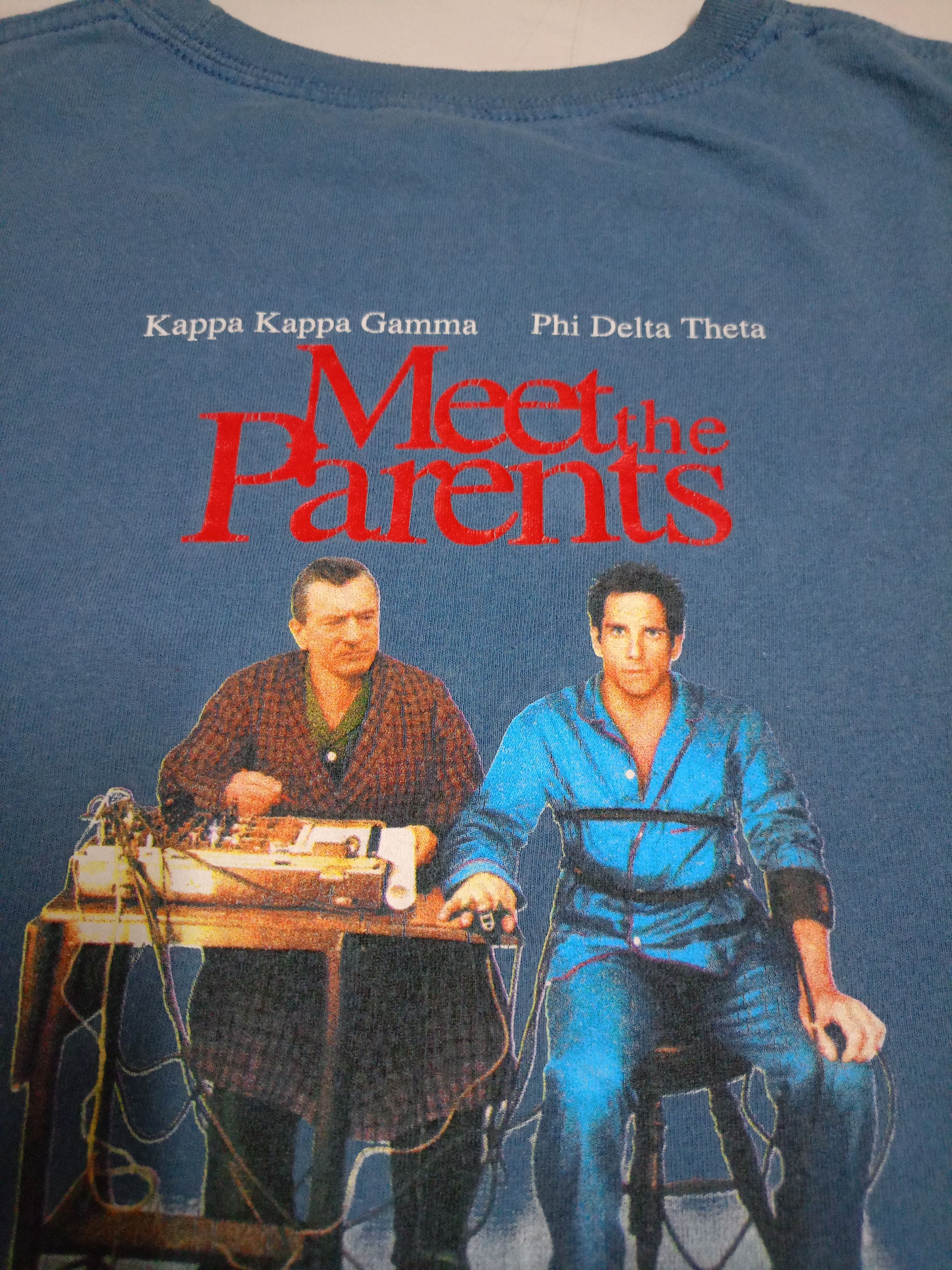 Vintage Vintage rare meet the parents movie shirt Size US L / EU 52-54 / 3 - 5 Thumbnail