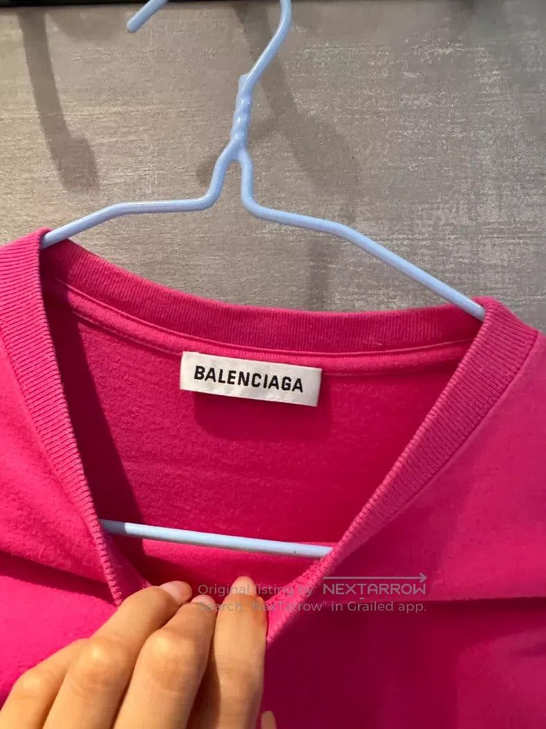 Balenciaga Balenciaga Fuchsia T-shirt, size S Size US S / EU 44-46 / 1 - 2 Thumbnail
