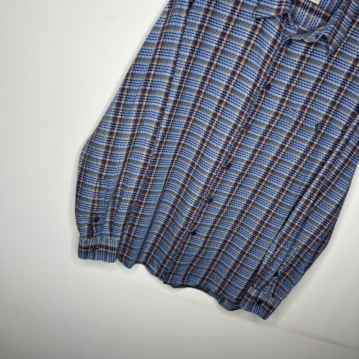 Missoni Vintage Missoni Sport Geometric Striped Button-Up Shirt Size US L / EU 52-54 / 3 - 3 Thumbnail