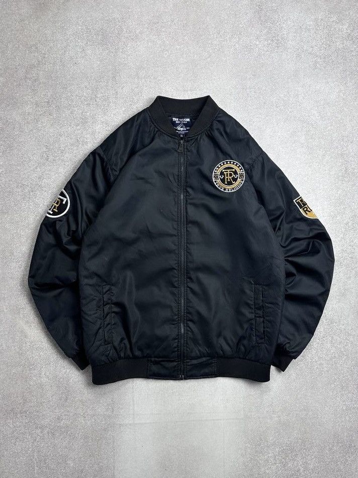 True Religion Vintage True Religion Nylon Oversized Bomber Jacket Y2K XL Size US XL / EU 56 / 4 - 1 Thumbnail
